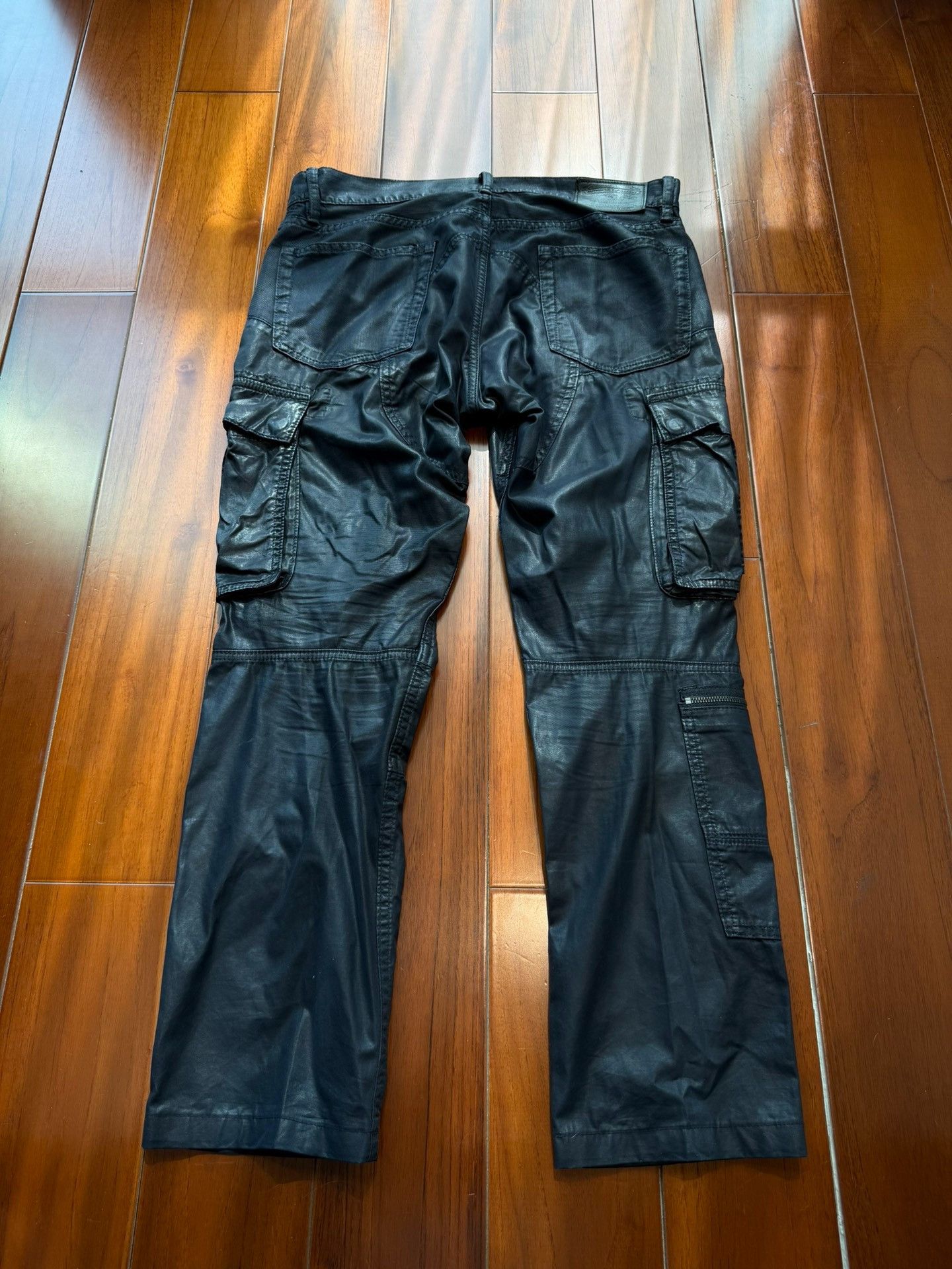 Polo Ralph Lauren Polo Ralph Lauren Waxed Cargo Pants Size US 34 / EU 50 - 2 Thumbnail