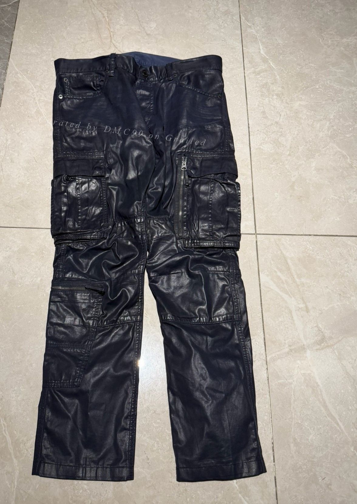 Polo Ralph Lauren Polo Ralph Lauren Waxed Cargo Pants Size US 34 / EU 50 - 7 Thumbnail