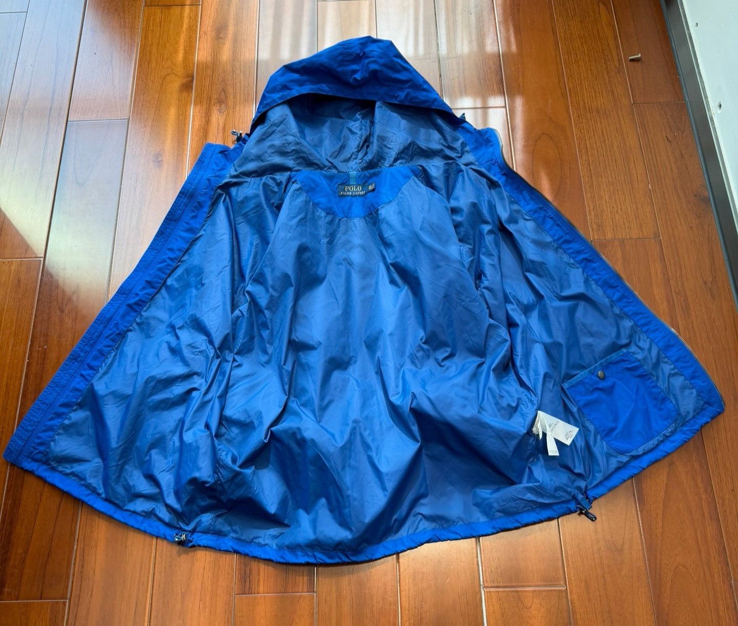 Polo Ralph Lauren Ralph Lauren POLO Blue Hooded Jacket Size US XXL / EU 58 / 5 - 8 Thumbnail