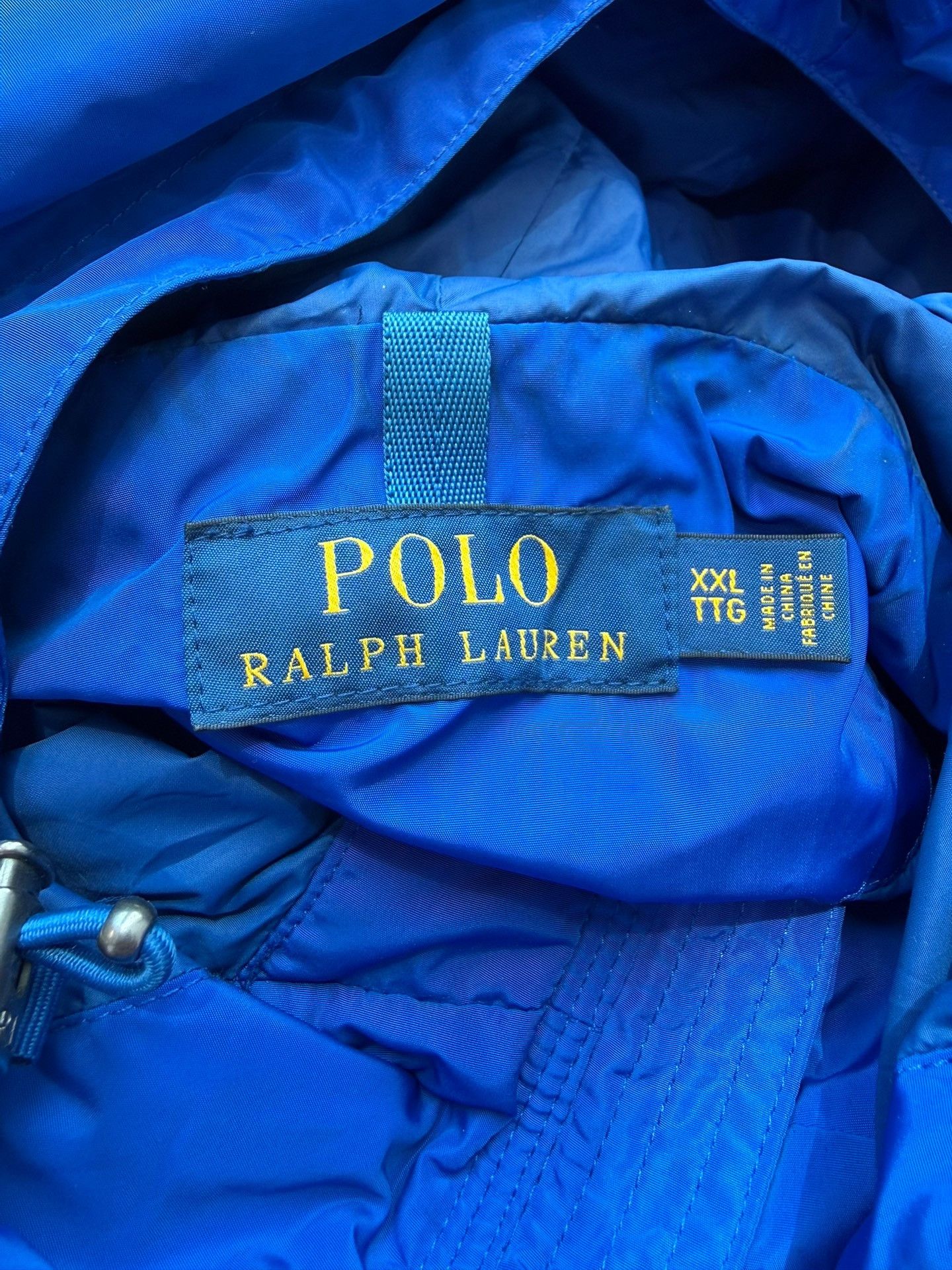 Polo Ralph Lauren Ralph Lauren POLO Blue Hooded Jacket Size US XXL / EU 58 / 5 - 5 Thumbnail