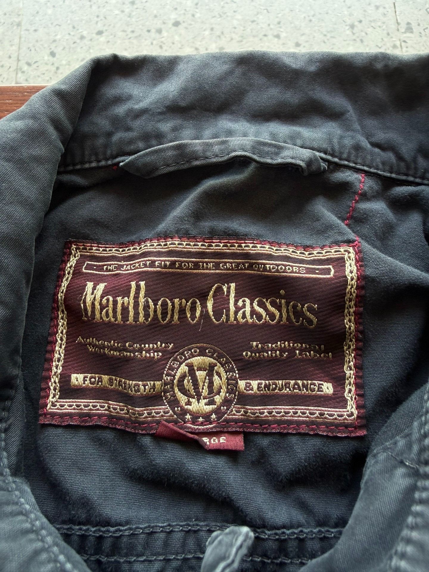 Marlboro Classics Marlboro Classics Vintage Canvas Jacket Size US XXL / EU 58 / 5 - 5 Thumbnail