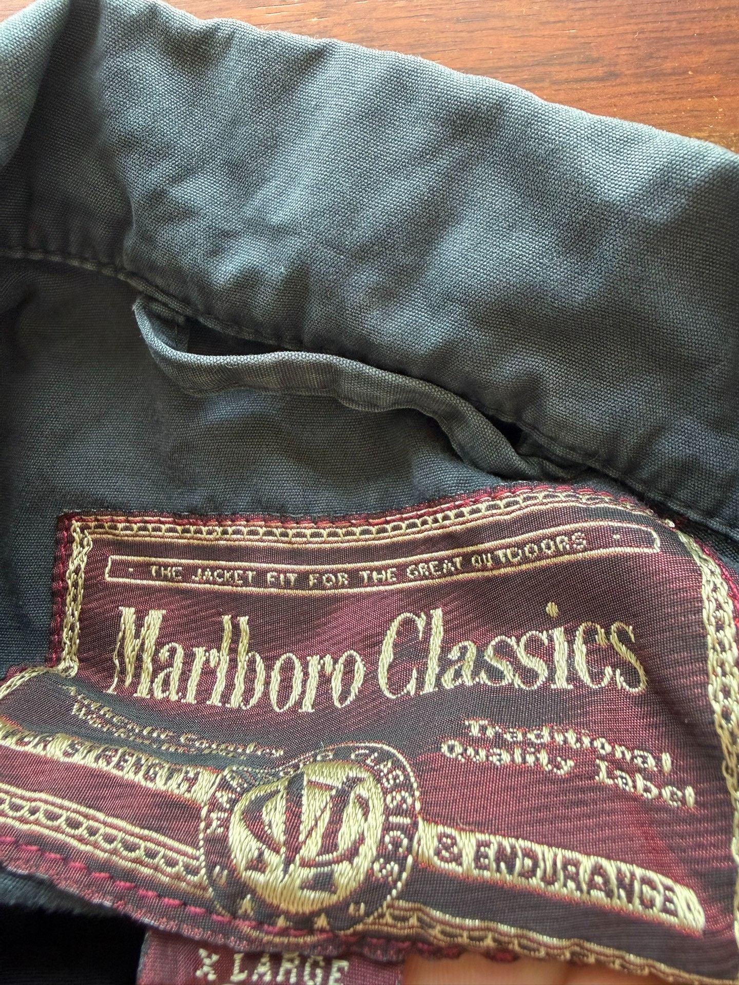 Marlboro Classics Marlboro Classics Vintage Canvas Jacket Size US XXL / EU 58 / 5 - 3 Thumbnail