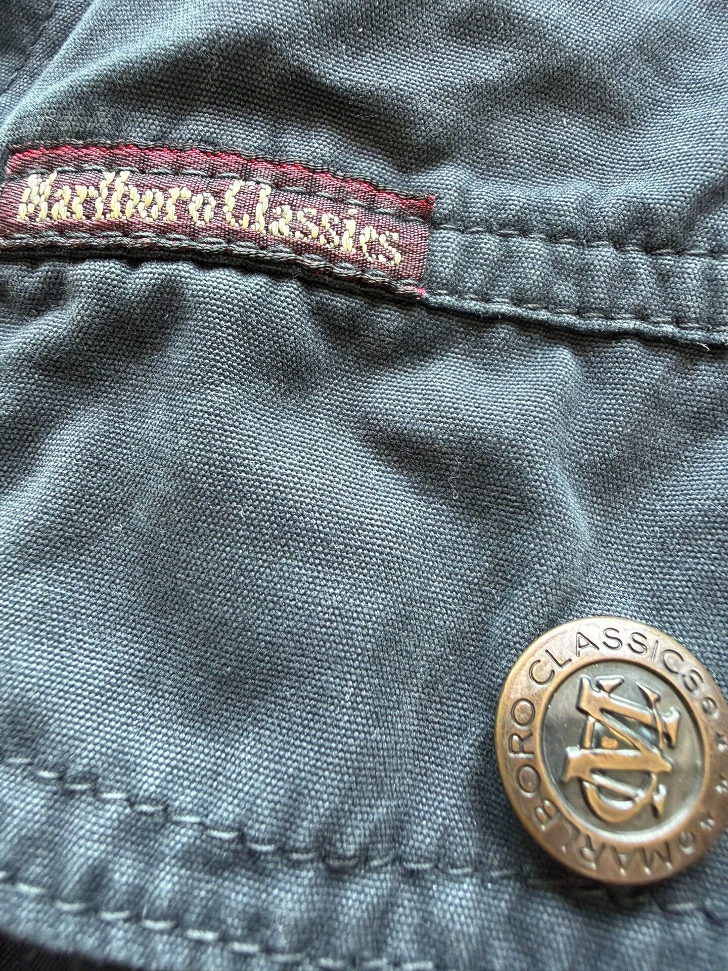 Marlboro Classics Marlboro Classics Vintage Canvas Jacket Size US XXL / EU 58 / 5 - 4 Thumbnail