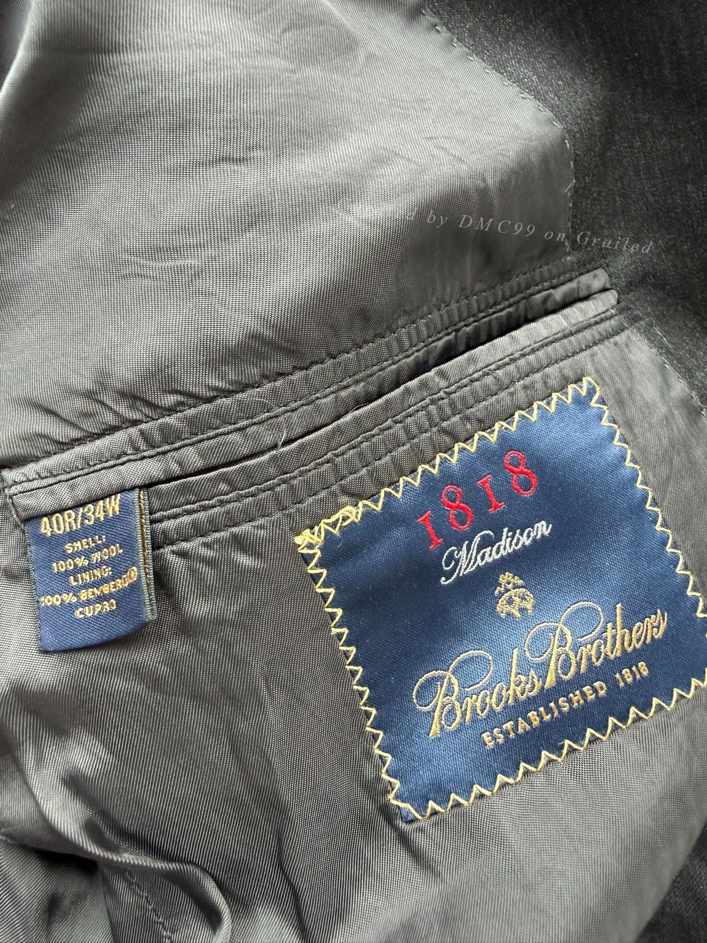 Brooks Brothers Brooks Brothers USA Gold Label Wool Suit Size US M / EU 48-50 / 2 - 6 Thumbnail