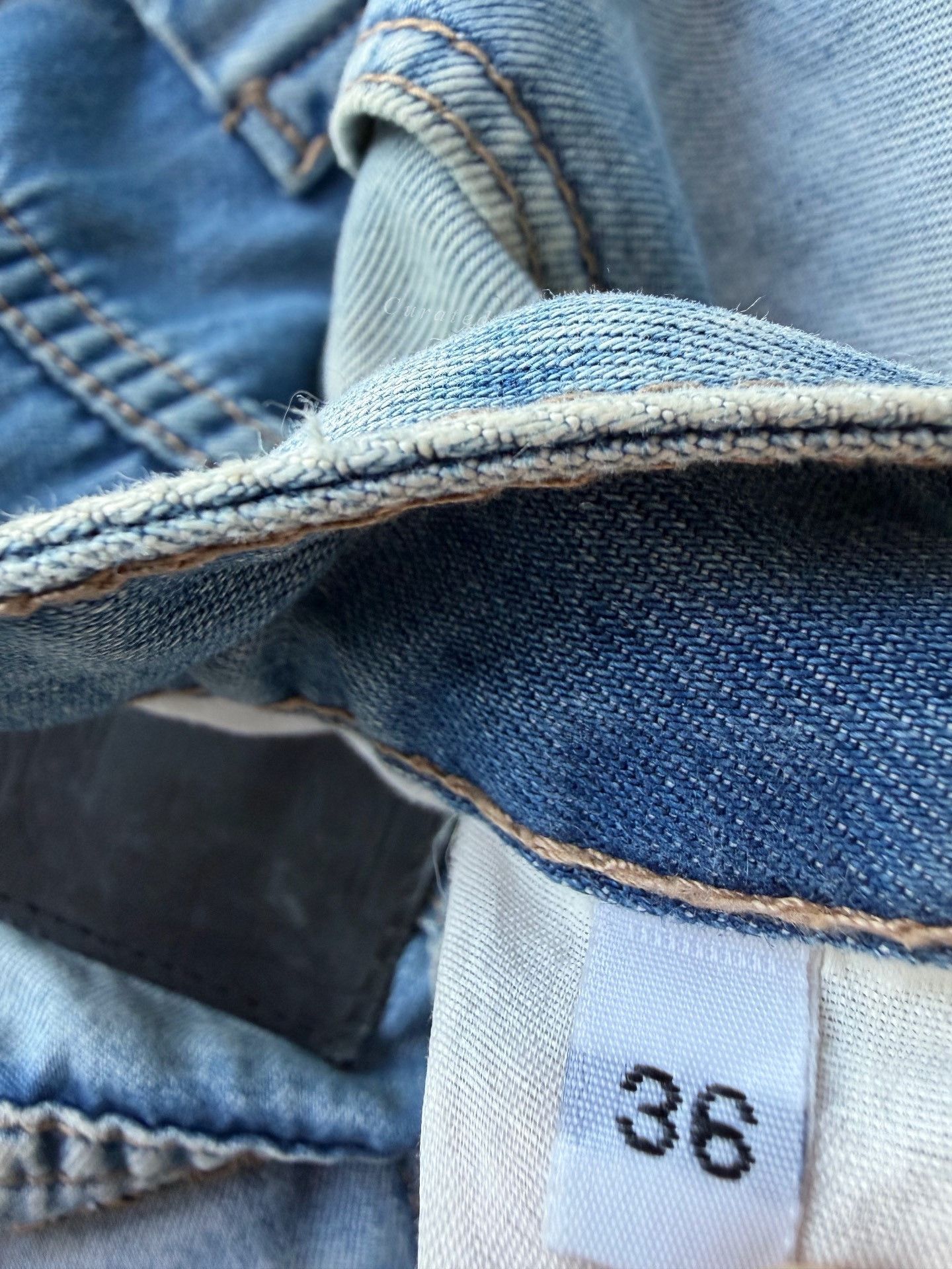 Energie Energie Italian Heavy Washed Jeans Size US 36 / EU 52 - 6 Thumbnail