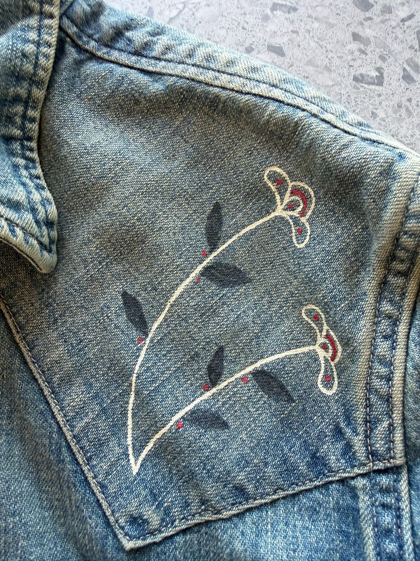 RRL Ralph Lauren Ralph Lauren RRL Musician Denim Shirt Size US M / EU 48-50 / 2 - 5 Thumbnail
