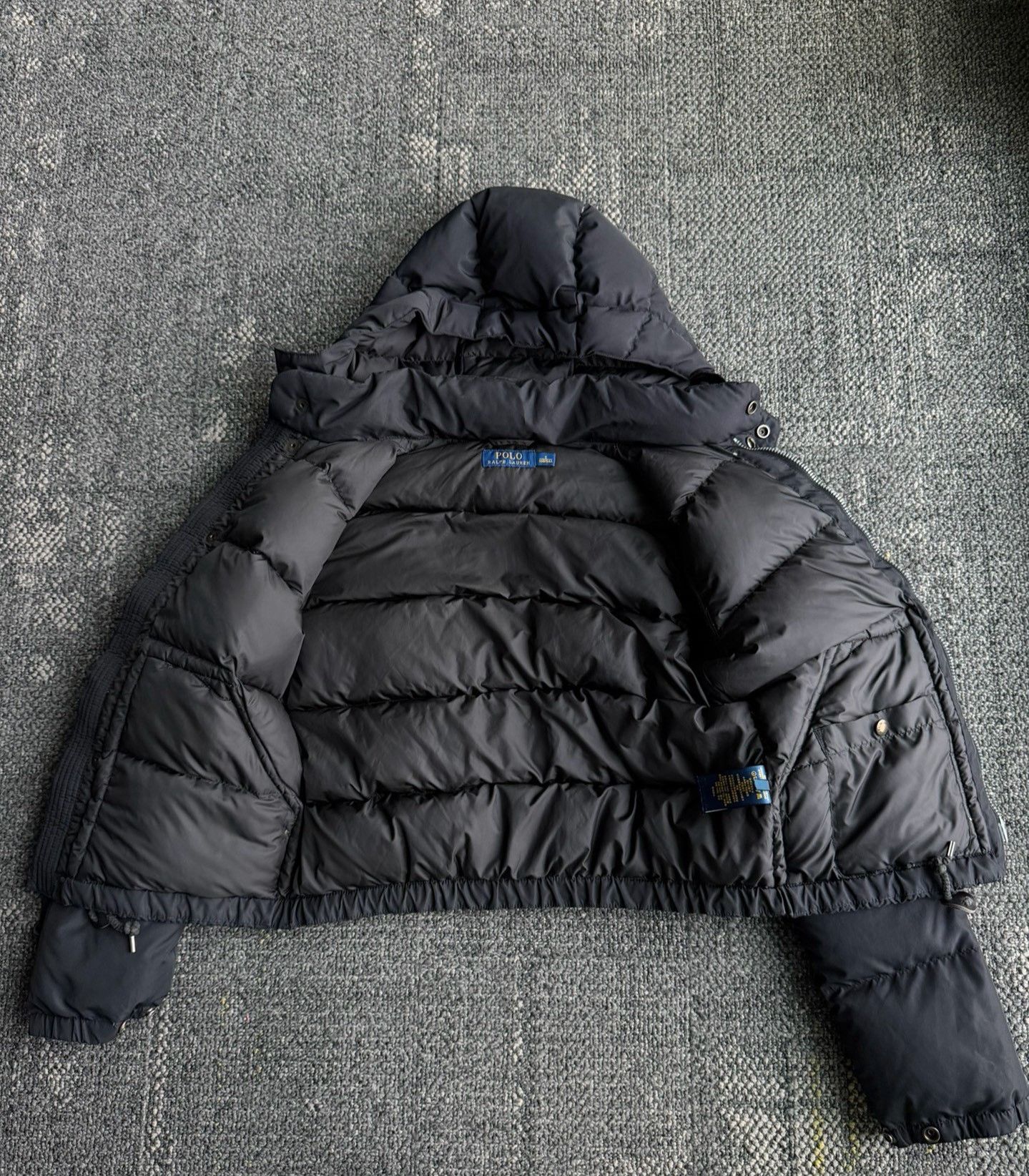 Polo Ralph Lauren Ralph Lauren Polo Black Hooded Down Jacket Size S / US 4 / IT 40 - 7 Thumbnail