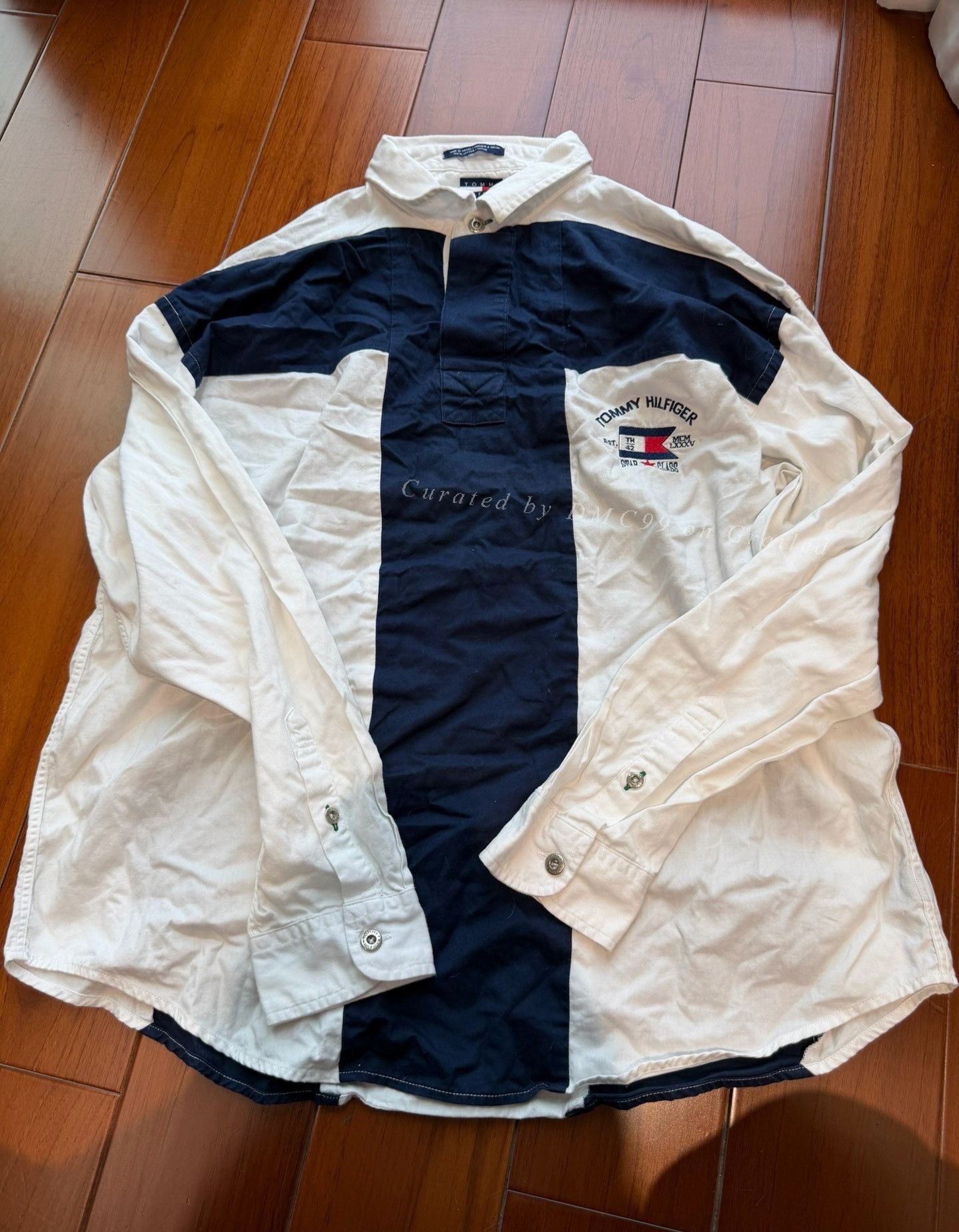 Tommy Hilfiger Tommy Hilfiger Men's Long Sleeve Polo Size US M / EU 48-50 / 2 - 4 Thumbnail