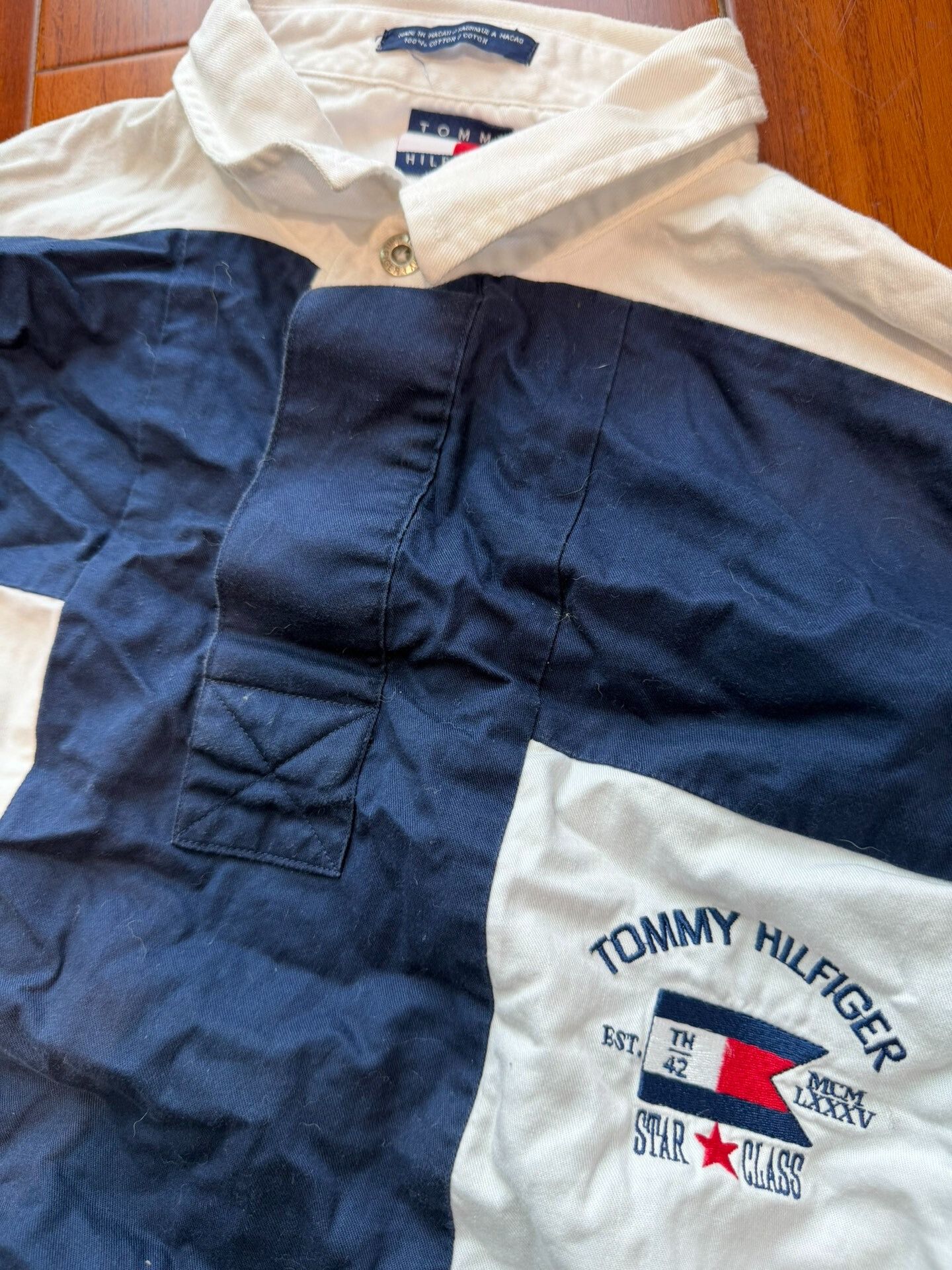 Tommy Hilfiger Tommy Hilfiger Men's Long Sleeve Polo Size US M / EU 48-50 / 2 - 6 Thumbnail