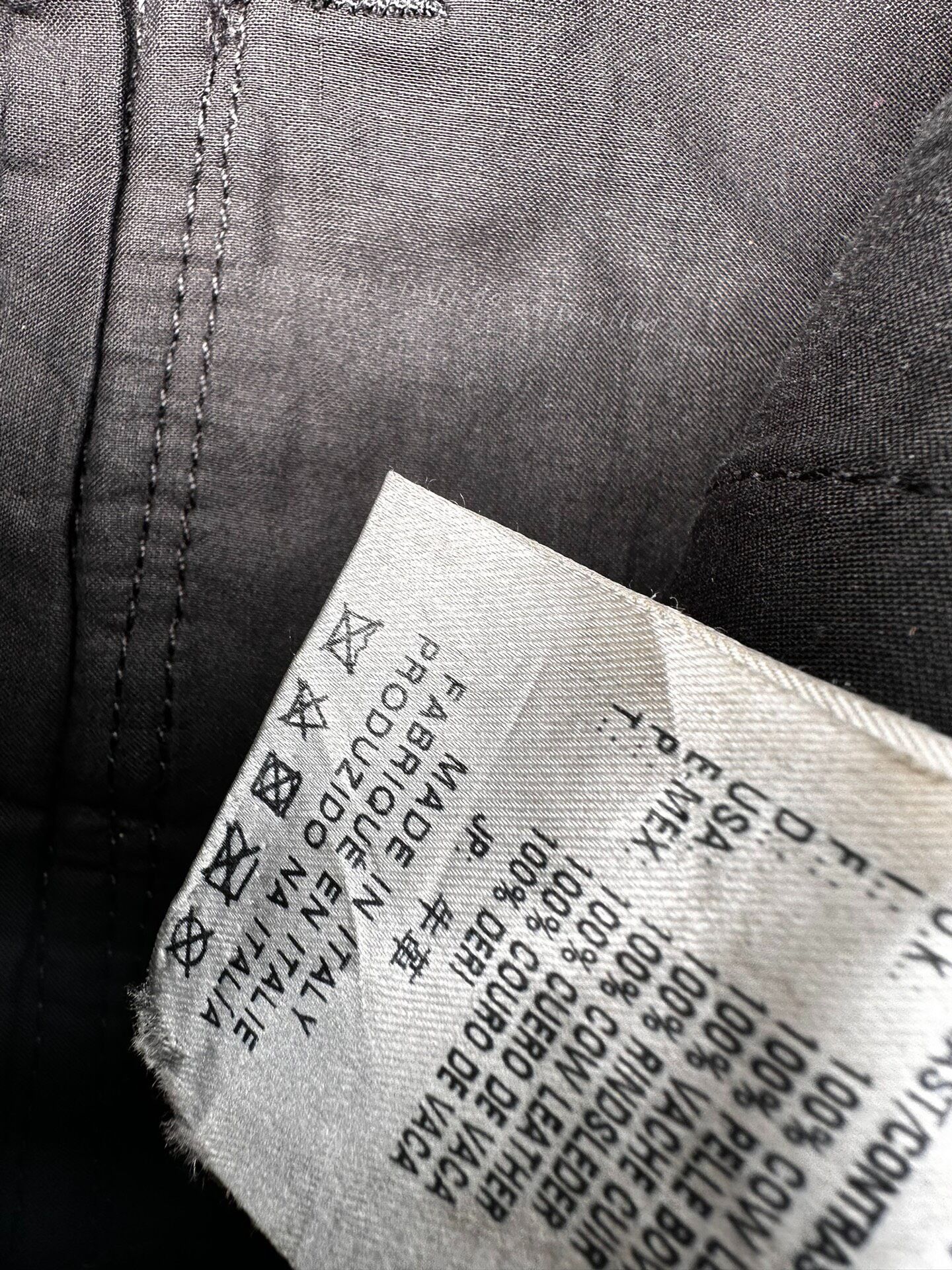 Diesel Black Gold Diesel Black Gold Waxed Patchwork Casual Pants Size US 32 / EU 48 - 6 Thumbnail