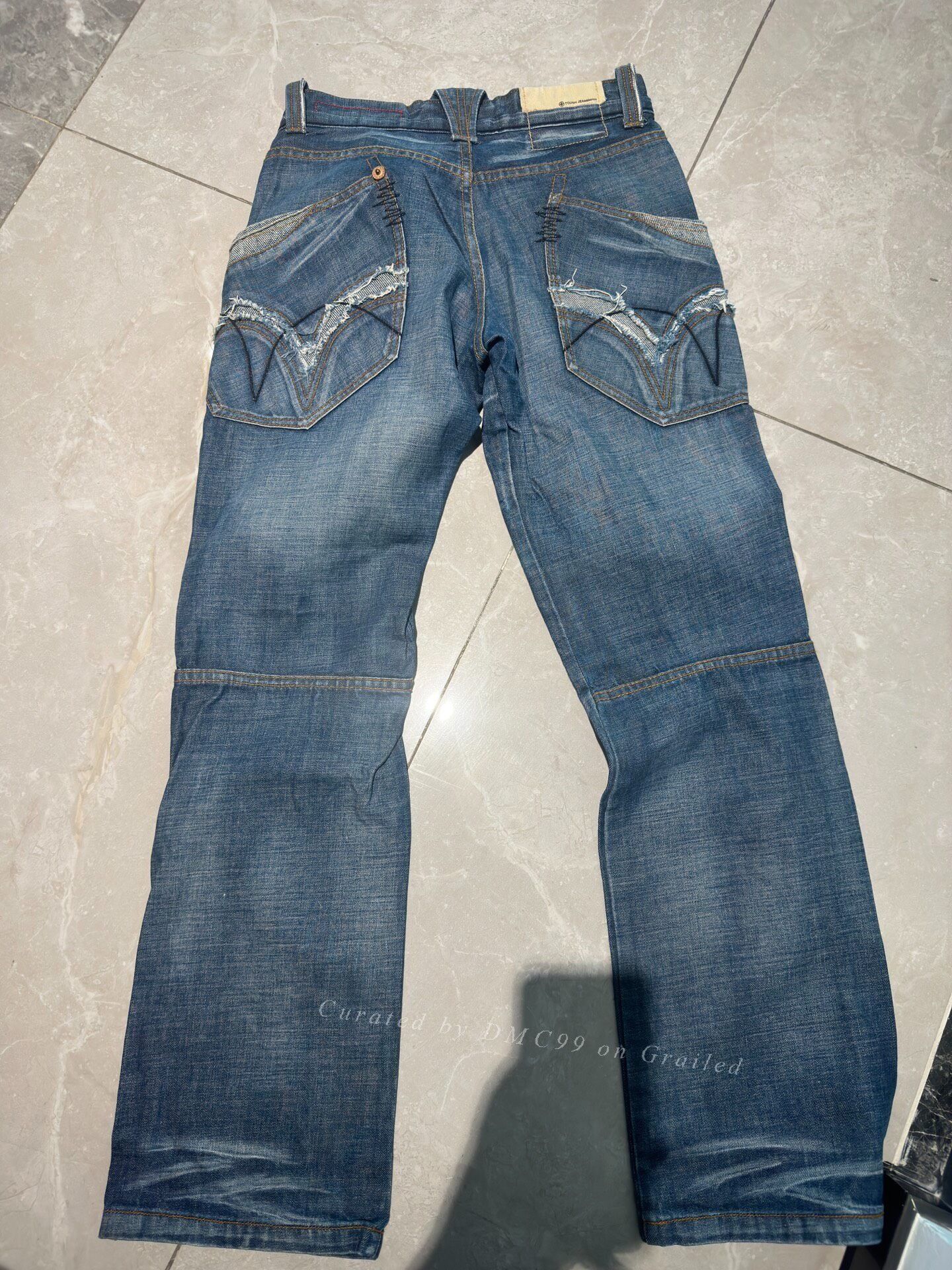 Rough & Tumble Tough Vintage Jeans Size US 34 / EU 50 - 2 Thumbnail