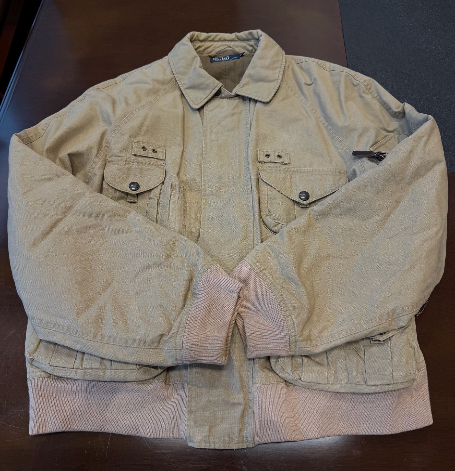 Polo Ralph Lauren Polo Ralph Lauren Men's Utility Bomber Jacket XL Size US XL / EU 56 / 4 - 7 Thumbnail