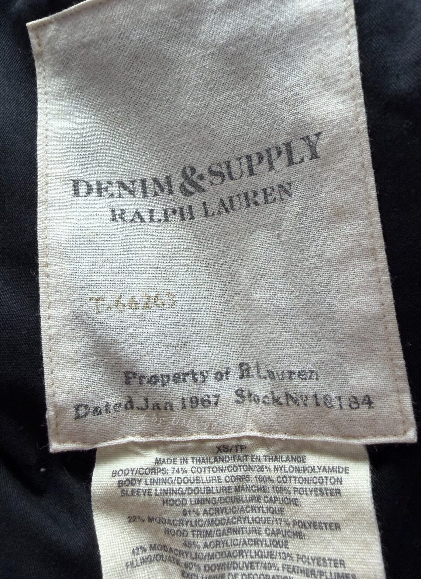 Denim & Supply Ralph Lauren Ralph Lauren Denim & Supply N3B Down Jacket Size US XS / EU 42 / 0 - 6 Thumbnail