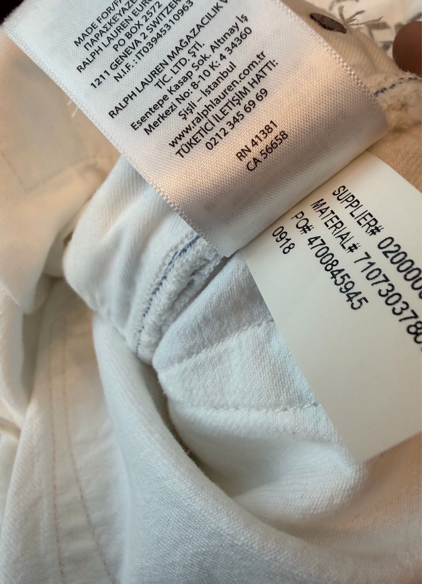 Polo Ralph Lauren Ralph Lauren White Graffiti Jeans 30x32 Size US 30 / EU 46 - 5 Thumbnail