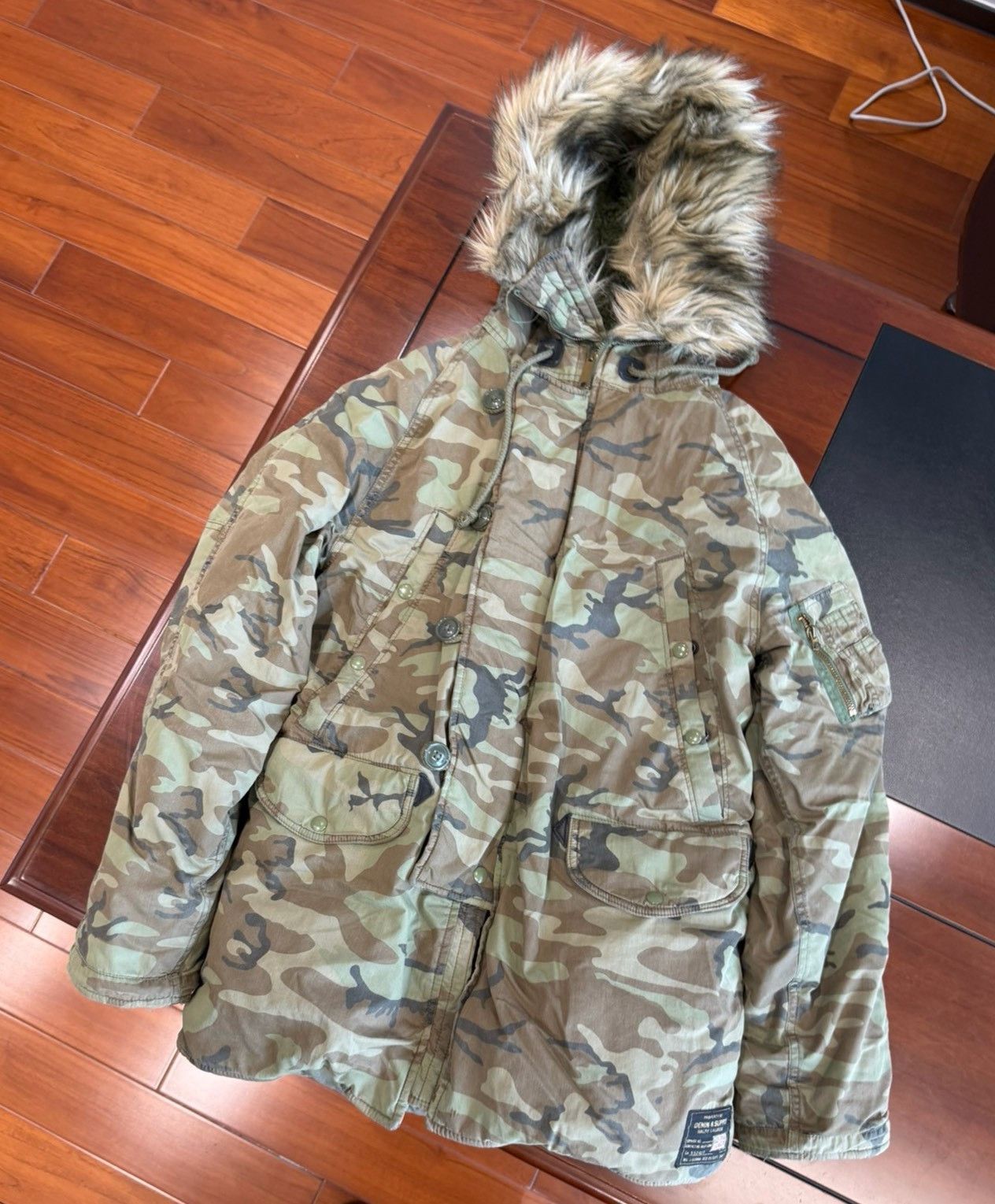Denim & Supply Ralph Lauren Ralph Lauren Camouflage Down Jacket Size US S / EU 44-46 / 1 - 3 Thumbnail