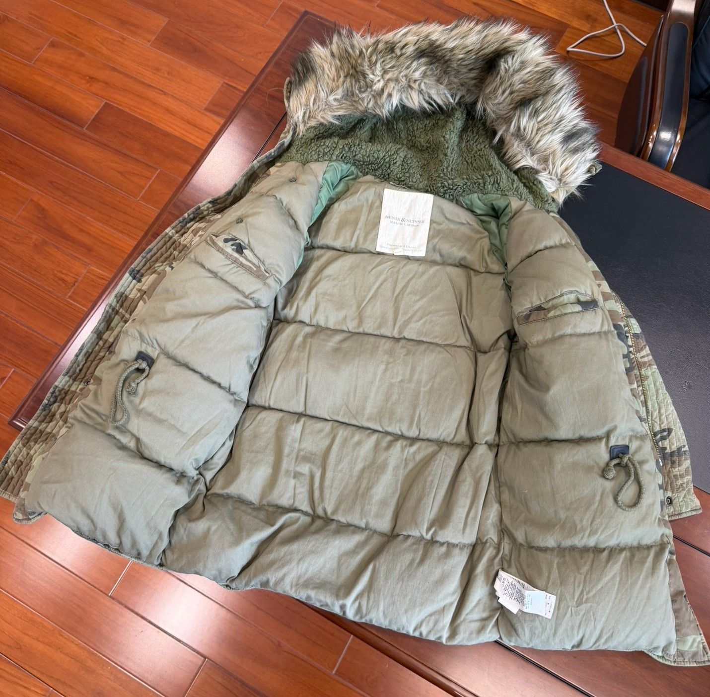 Denim & Supply Ralph Lauren Ralph Lauren Camouflage Down Jacket Size US S / EU 44-46 / 1 - 9 Thumbnail