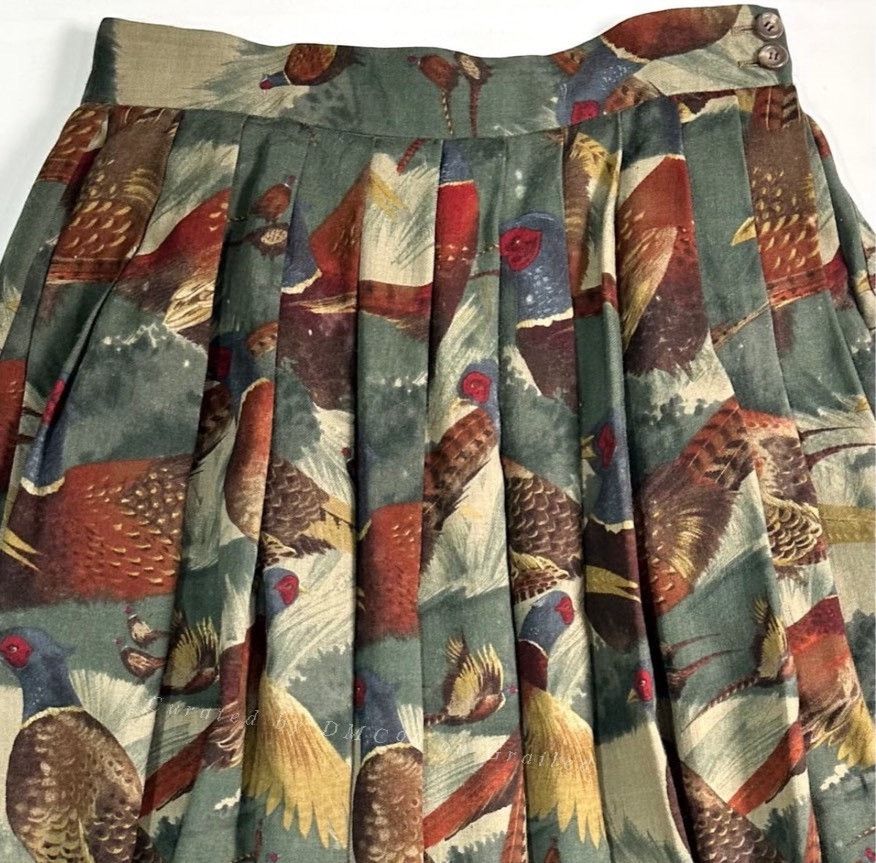 Ralph Lauren Ralph Lauren USA Vintage Wool Skirt Size 30" / US 8 / IT 44 - 2 Thumbnail