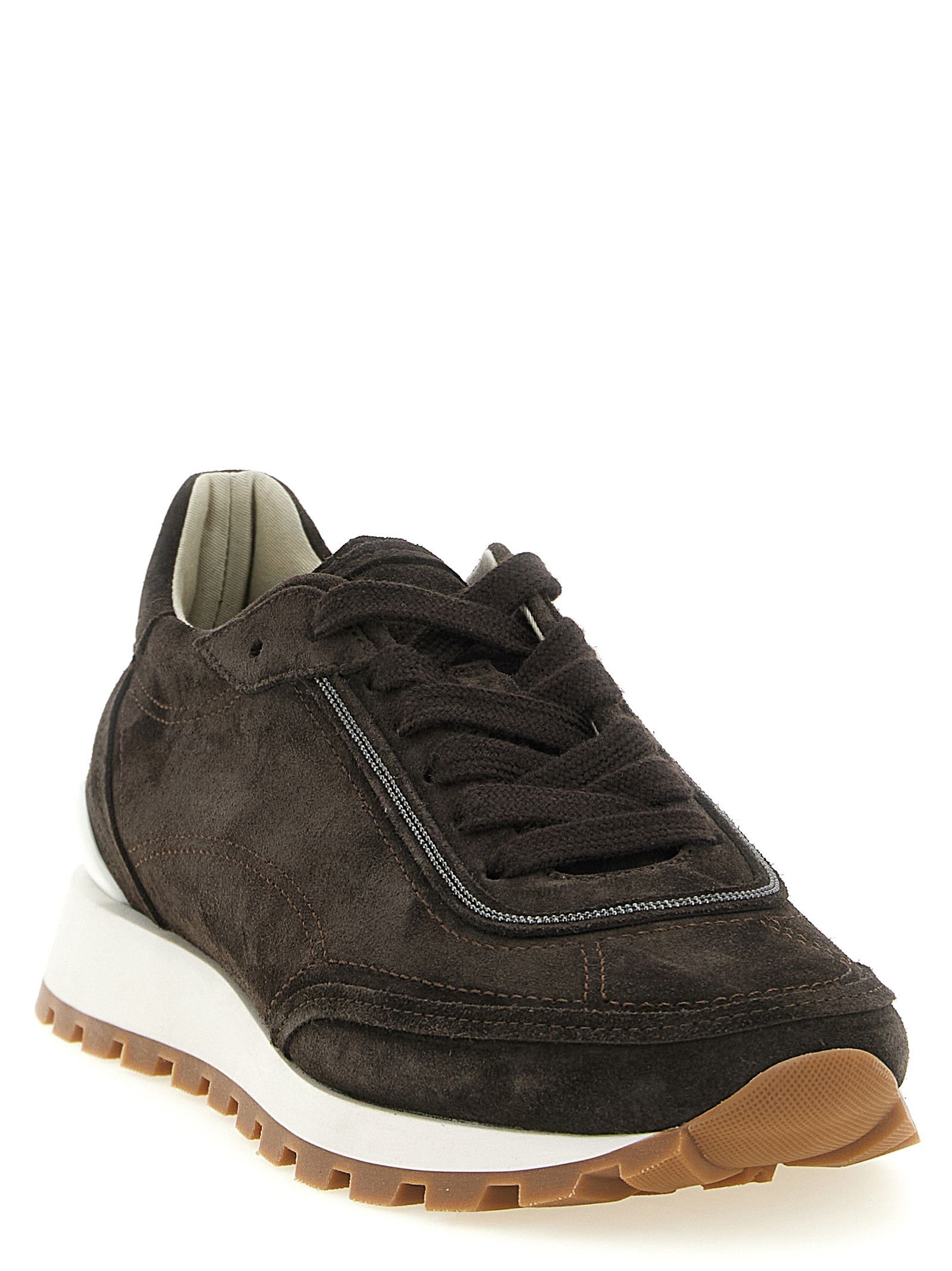 Brunello Cucinelli 'Monile' suede sneakers Size US 9 / IT 39 - 2 Thumbnail