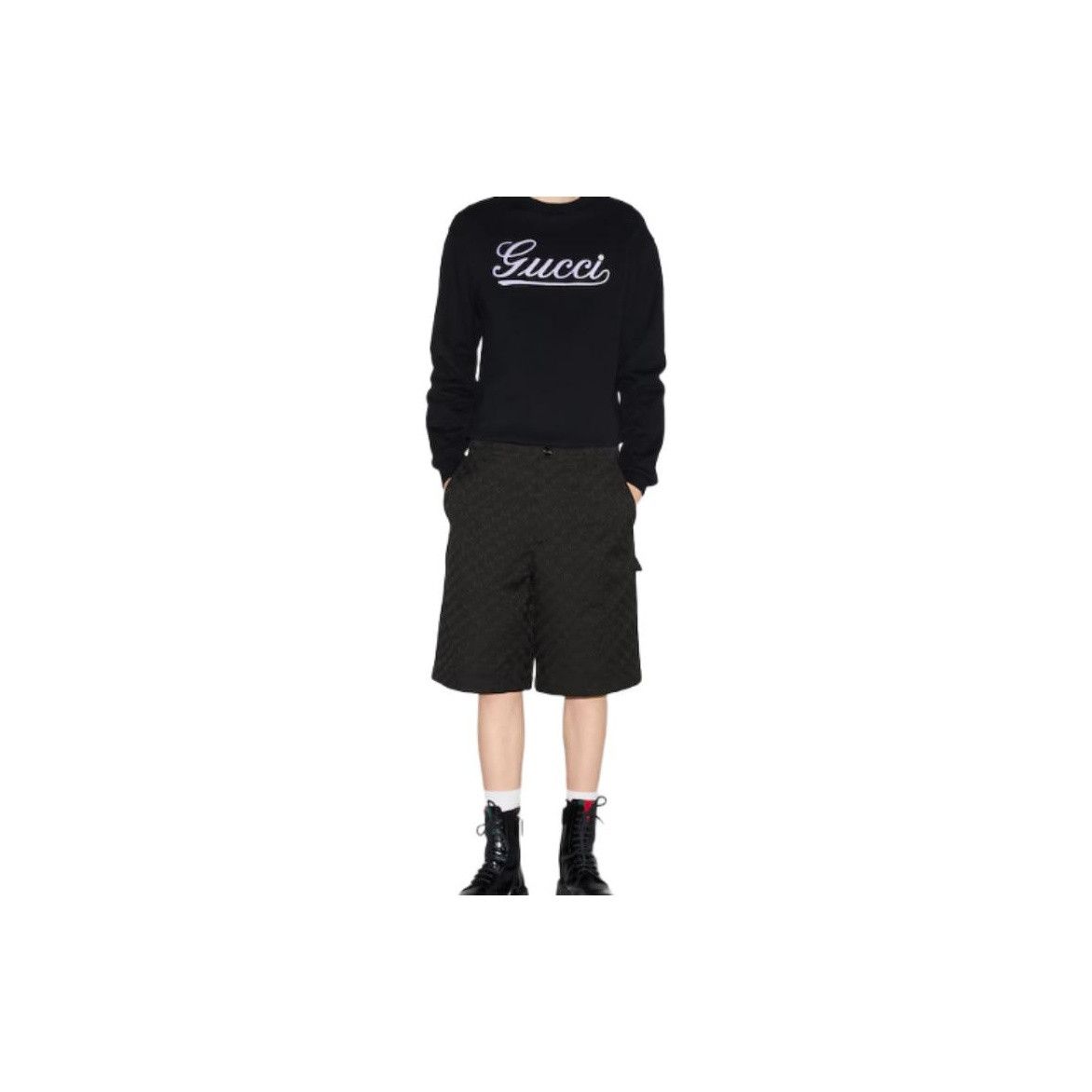 Gucci Gucci GG Canvas Logo Shorts Size 46 Size US 30 / EU 46 - 8 Thumbnail