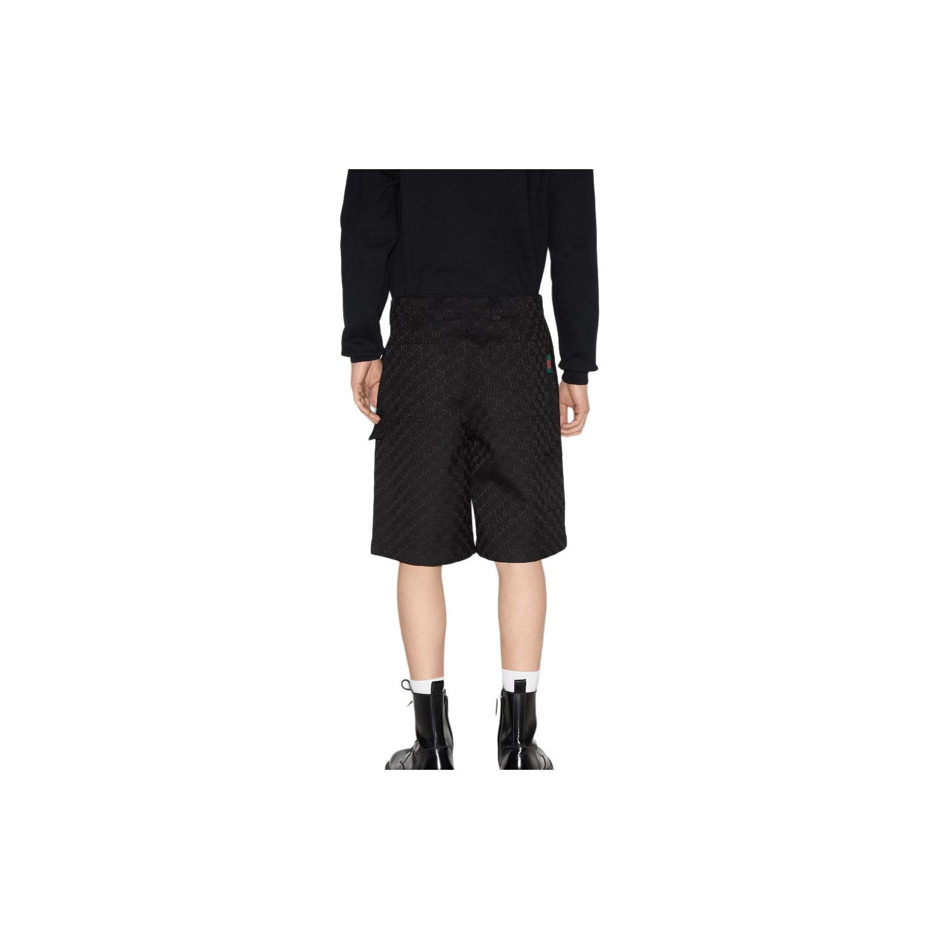 Gucci Gucci GG Canvas Logo Shorts Size 46 Size US 30 / EU 46 - 11 Thumbnail