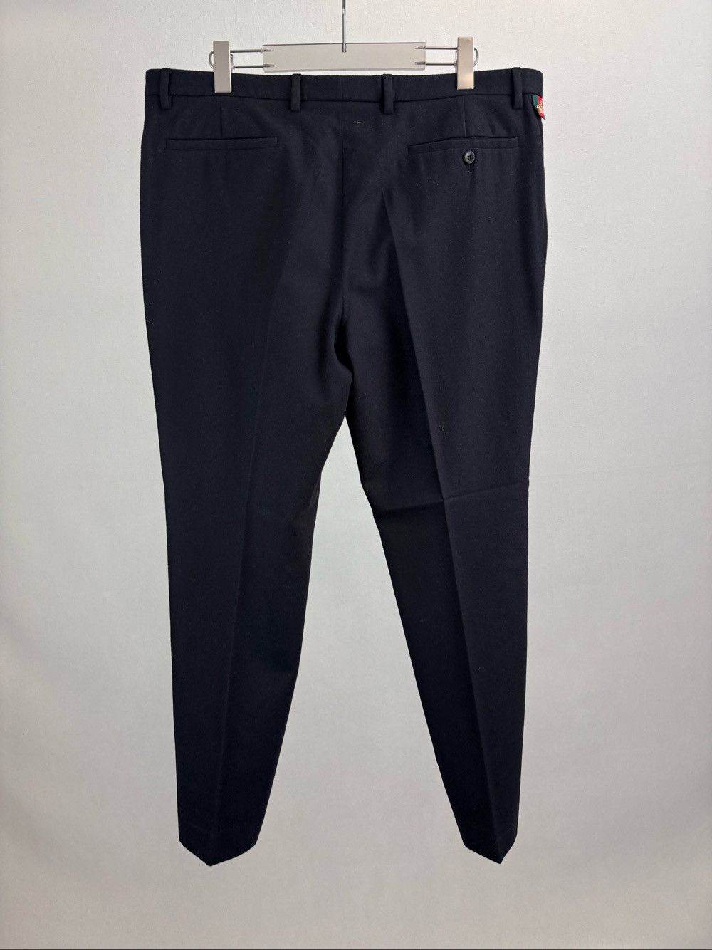 Gucci Gucci Bee Patch Wool Trousers Size 54 Size 44R - 2 Thumbnail