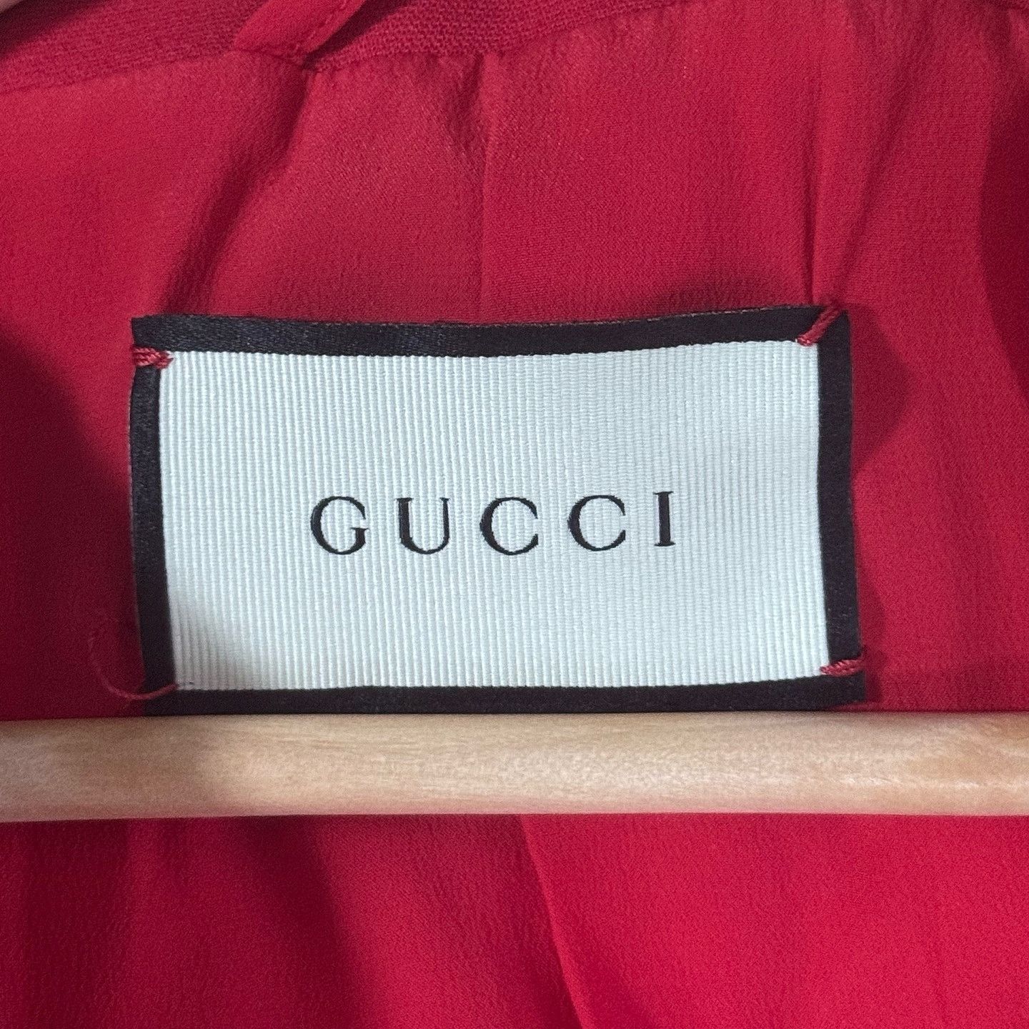Gucci Gucci Wool Silk Round Neck Jacket Size 36 Size XS / US 0-2 / IT 36-38 - 3 Thumbnail