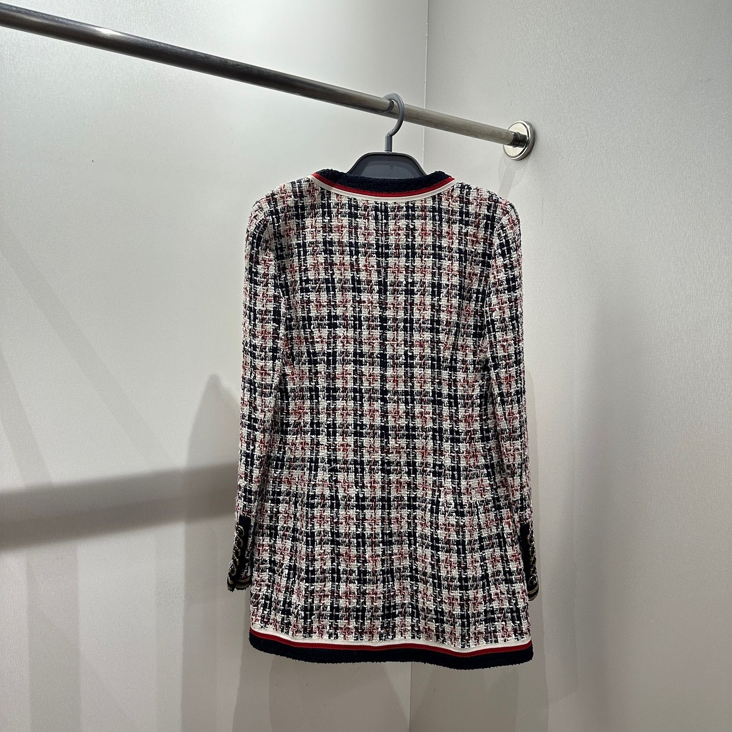 Gucci Gucci Tweed Check Jacket Size 40 Size S / US 4 / IT 40 - 2 Thumbnail