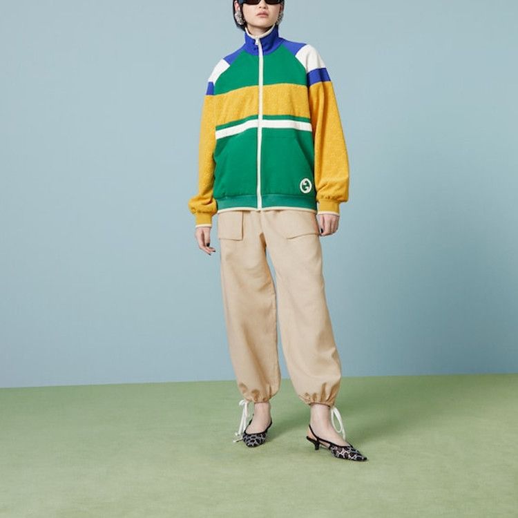 Gucci Gucci Colorblock Zip-up Sweatshirt Size M Size M / US 6-8 / IT 42-44 - 8 Thumbnail