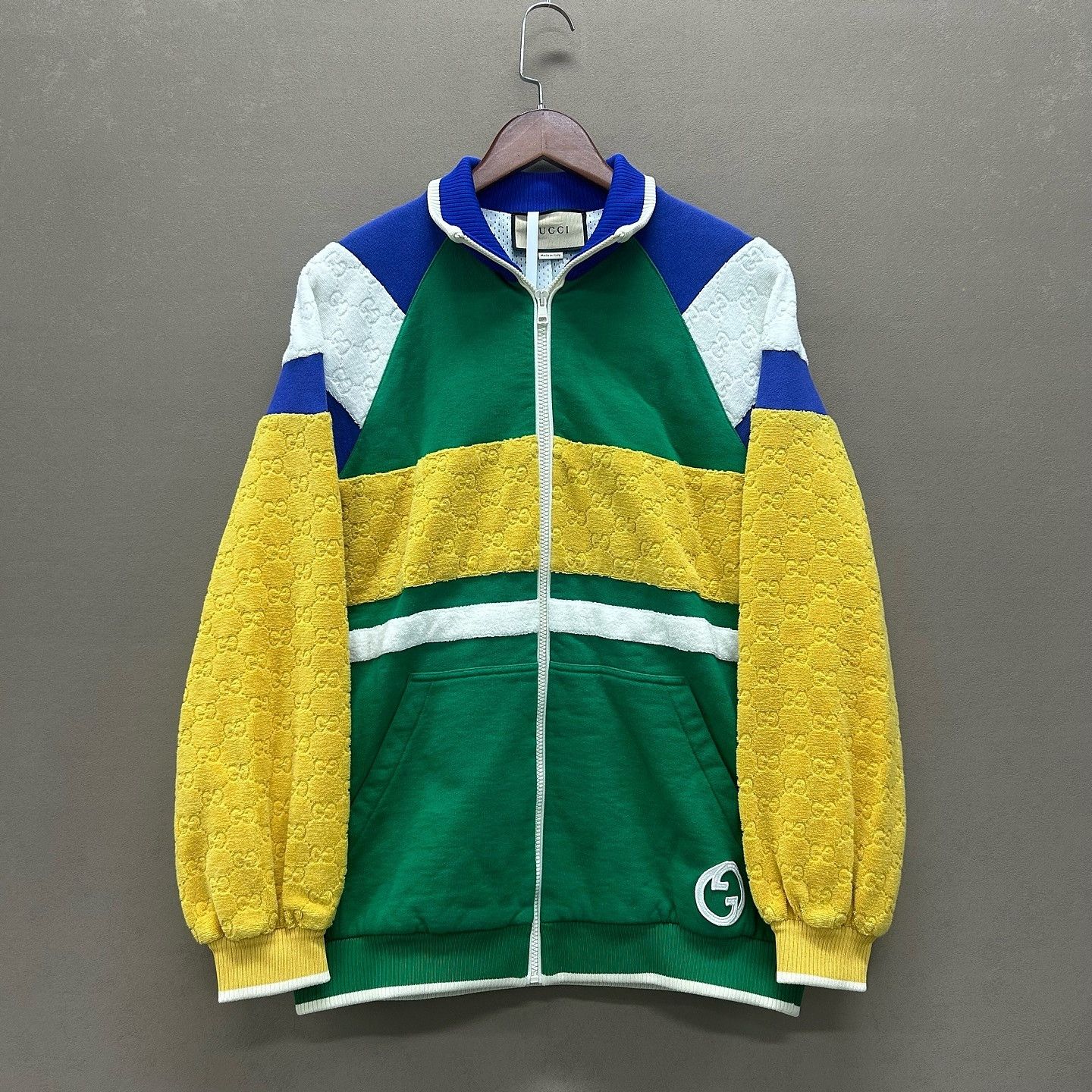 Gucci Gucci Colorblock Zip-up Sweatshirt Size M Size M / US 6-8 / IT 42-44 - 6 Thumbnail