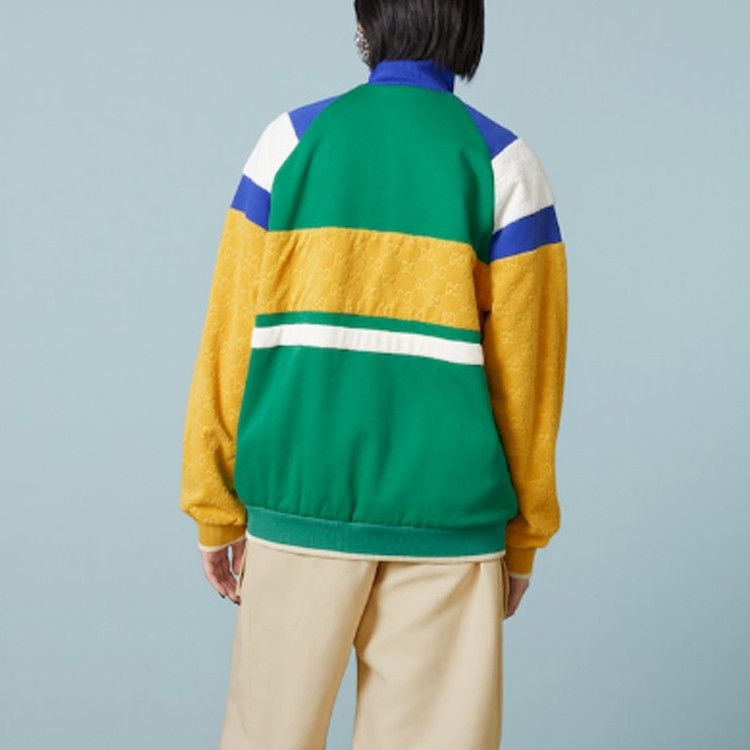 Gucci Gucci Colorblock Zip-up Sweatshirt Size M Size M / US 6-8 / IT 42-44 - 10 Thumbnail
