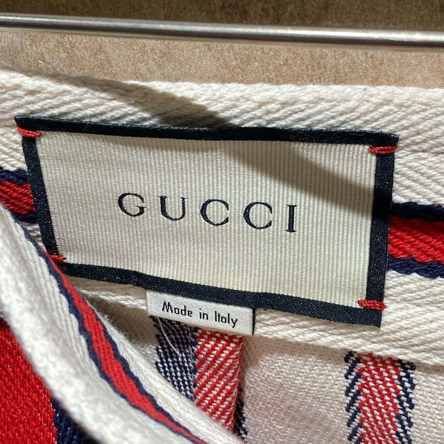 Gucci Gucci Striped Mini Skirt Size 40 Size 27" / US 4 / IT 40 - 3 Thumbnail