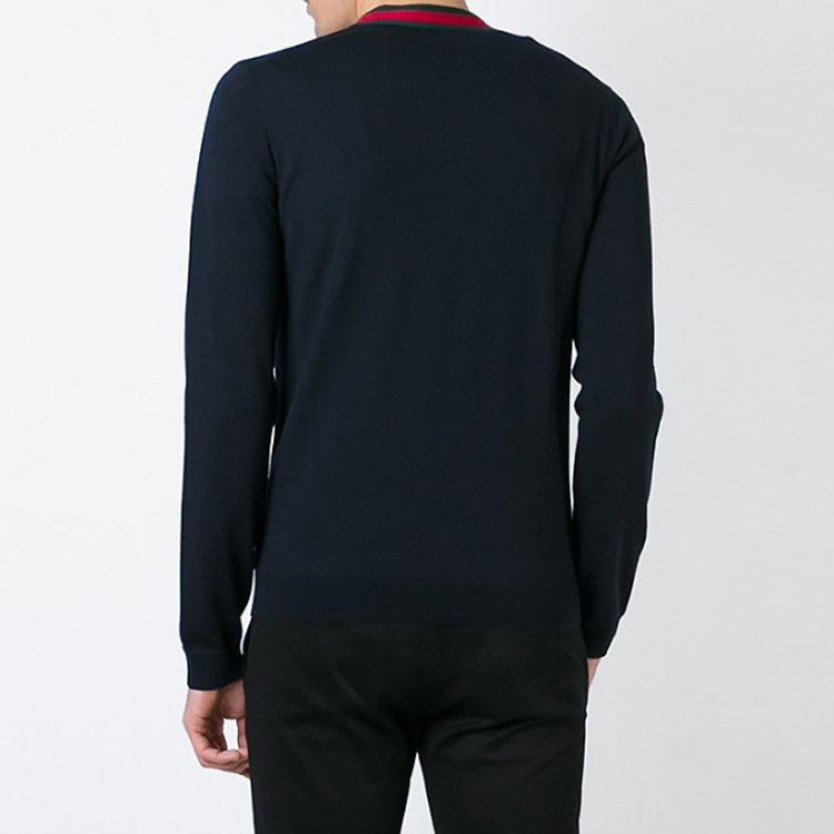 Gucci Gucci V-Neck Wool Sweater Size L Size US L / EU 52-54 / 3 - 9 Thumbnail