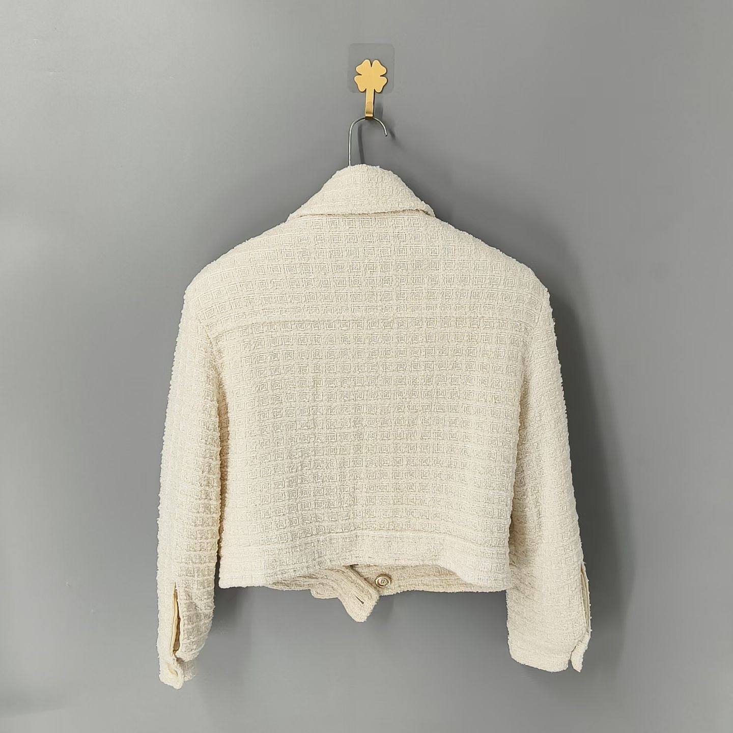 Gucci Gucci Ivory Tweed Jacket Size 40 Size S / US 4 / IT 40 - 2 Thumbnail