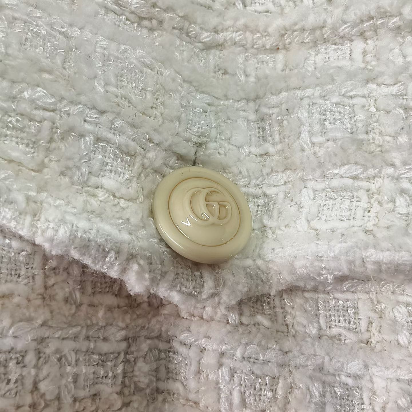 Gucci Gucci Ivory Tweed Jacket Size 40 Size S / US 4 / IT 40 - 5 Thumbnail