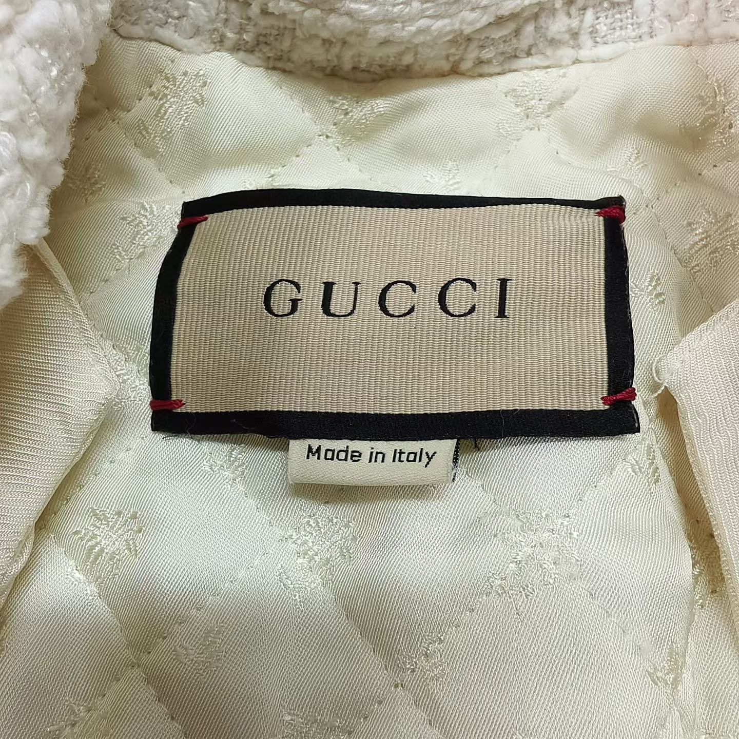 Gucci Gucci Ivory Tweed Jacket Size 40 Size S / US 4 / IT 40 - 3 Thumbnail