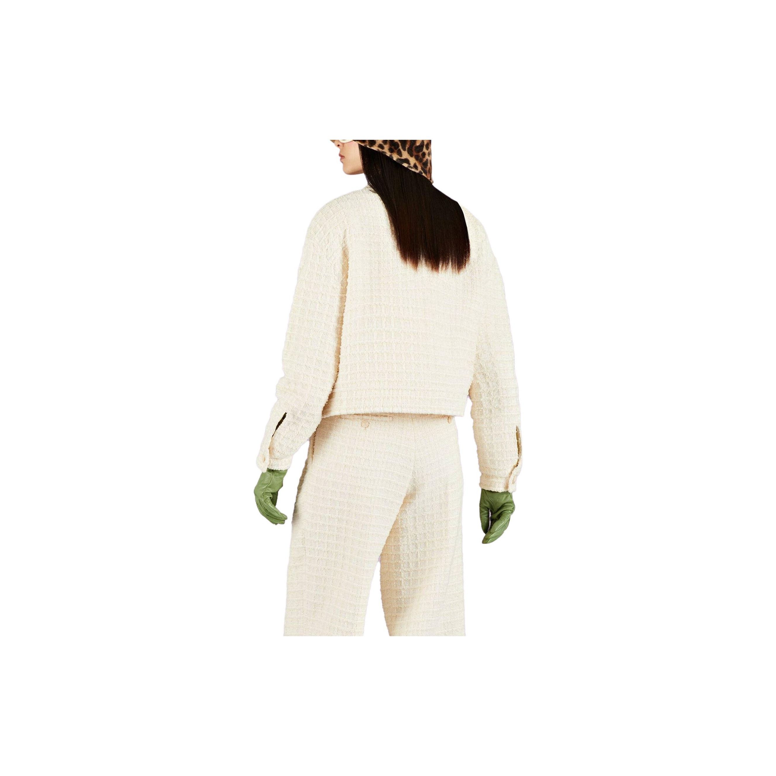 Gucci Gucci Ivory Tweed Jacket Size 40 Size S / US 4 / IT 40 - 9 Thumbnail
