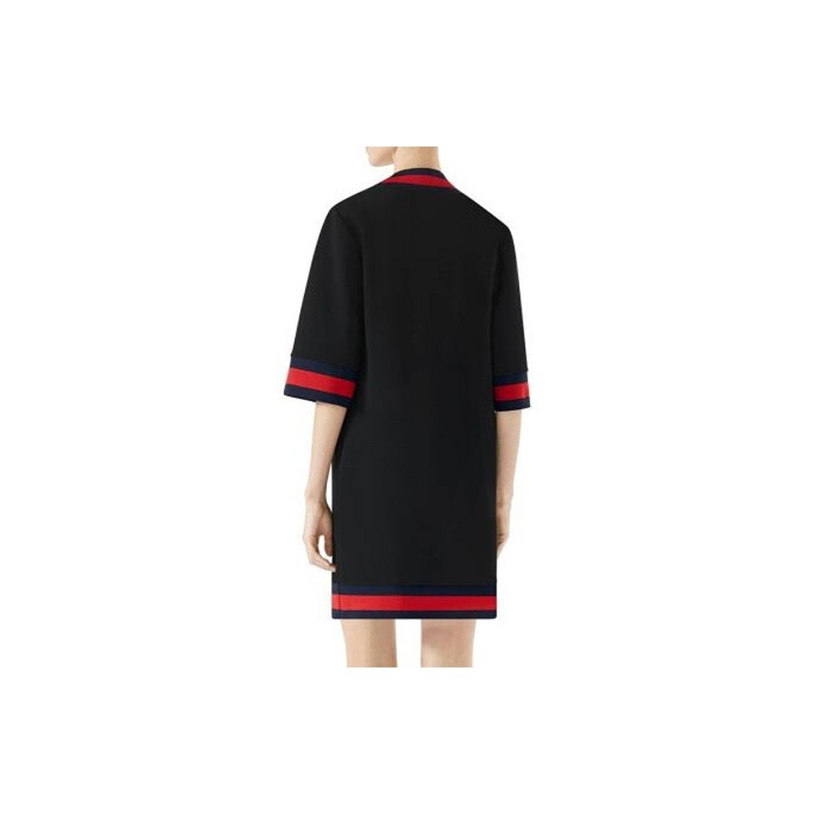 Gucci Gucci V-Neck Stripe Trim Dress Size 42 Size M / US 6-8 / IT 42-44 - 13 Thumbnail