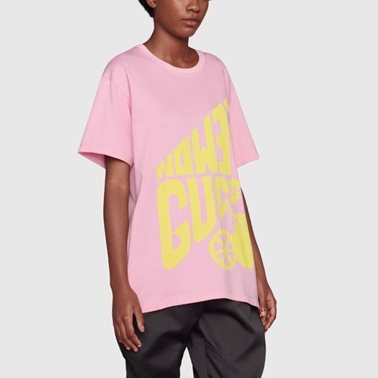Gucci Gucci Lemon Print T-Shirt Pink XS Size XS / US 0-2 / IT 36-38 - 10 Thumbnail