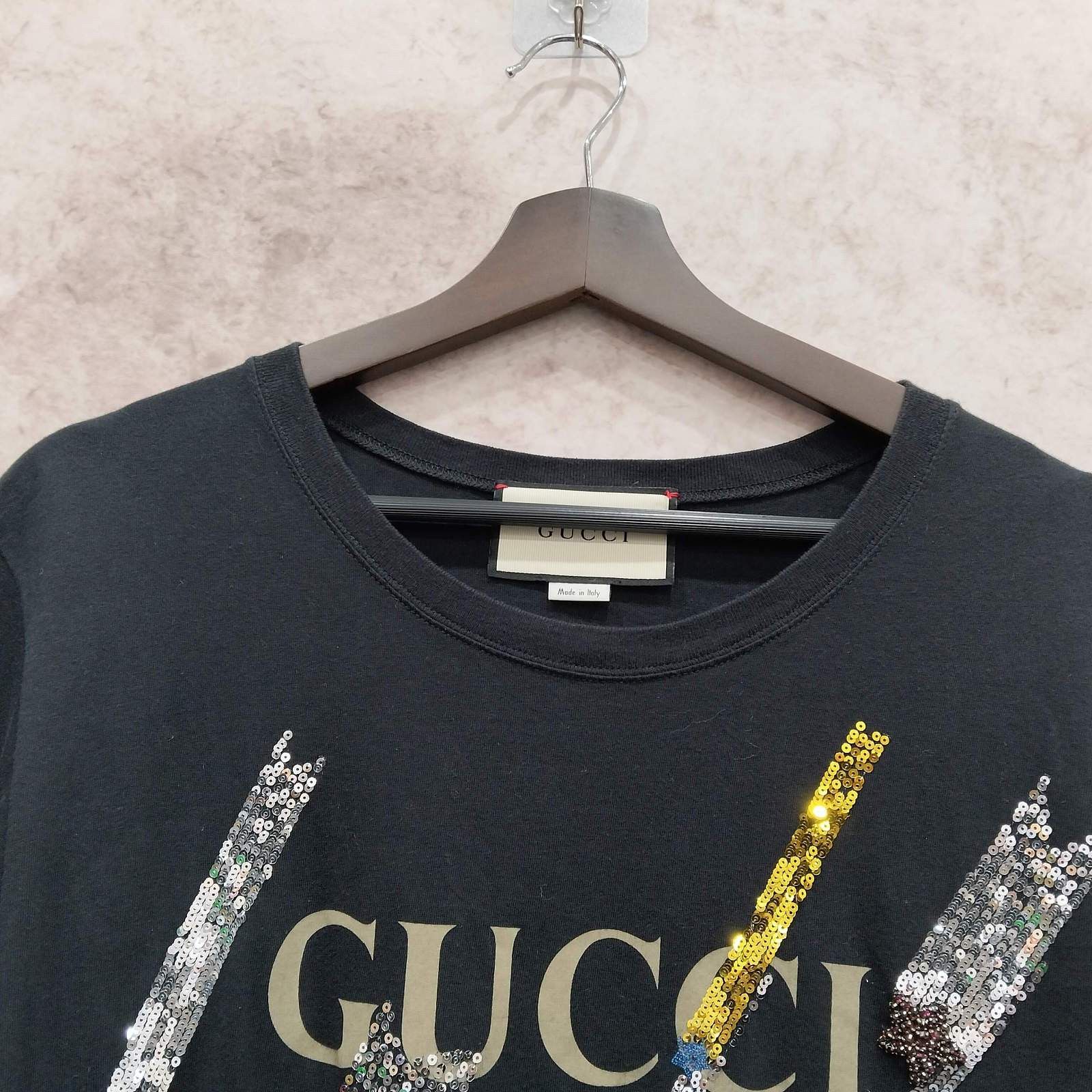 Gucci Gucci Sequin T-Shirt Size XS Size XS / US 0-2 / IT 36-38 - 6 Thumbnail
