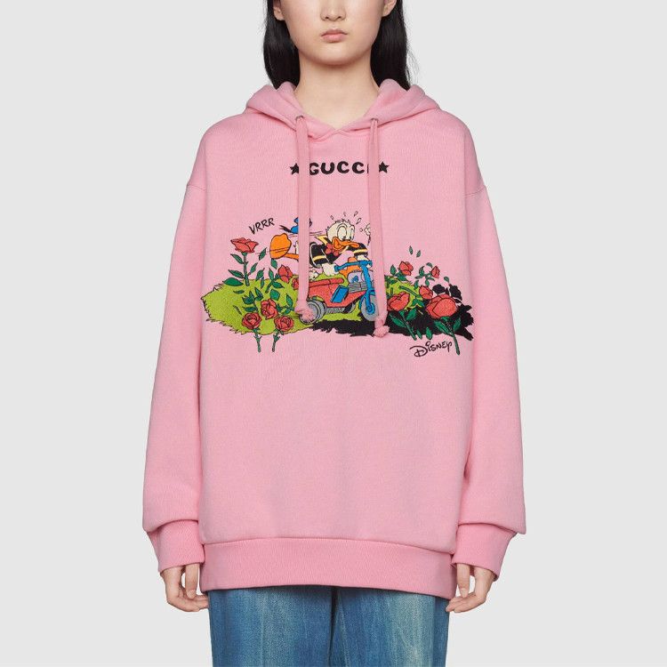 Gucci Gucci x Disney Donald Duck Print Hoodie Size XL Size XL / US 12-14 / IT 48-50 - 9 Thumbnail