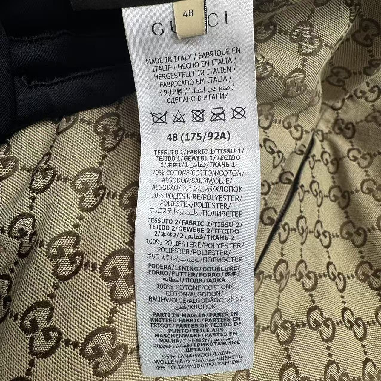 Gucci Gucci Reversible GG Logo Bomber Jacket Size M Size US M / EU 48-50 / 2 - 4 Thumbnail