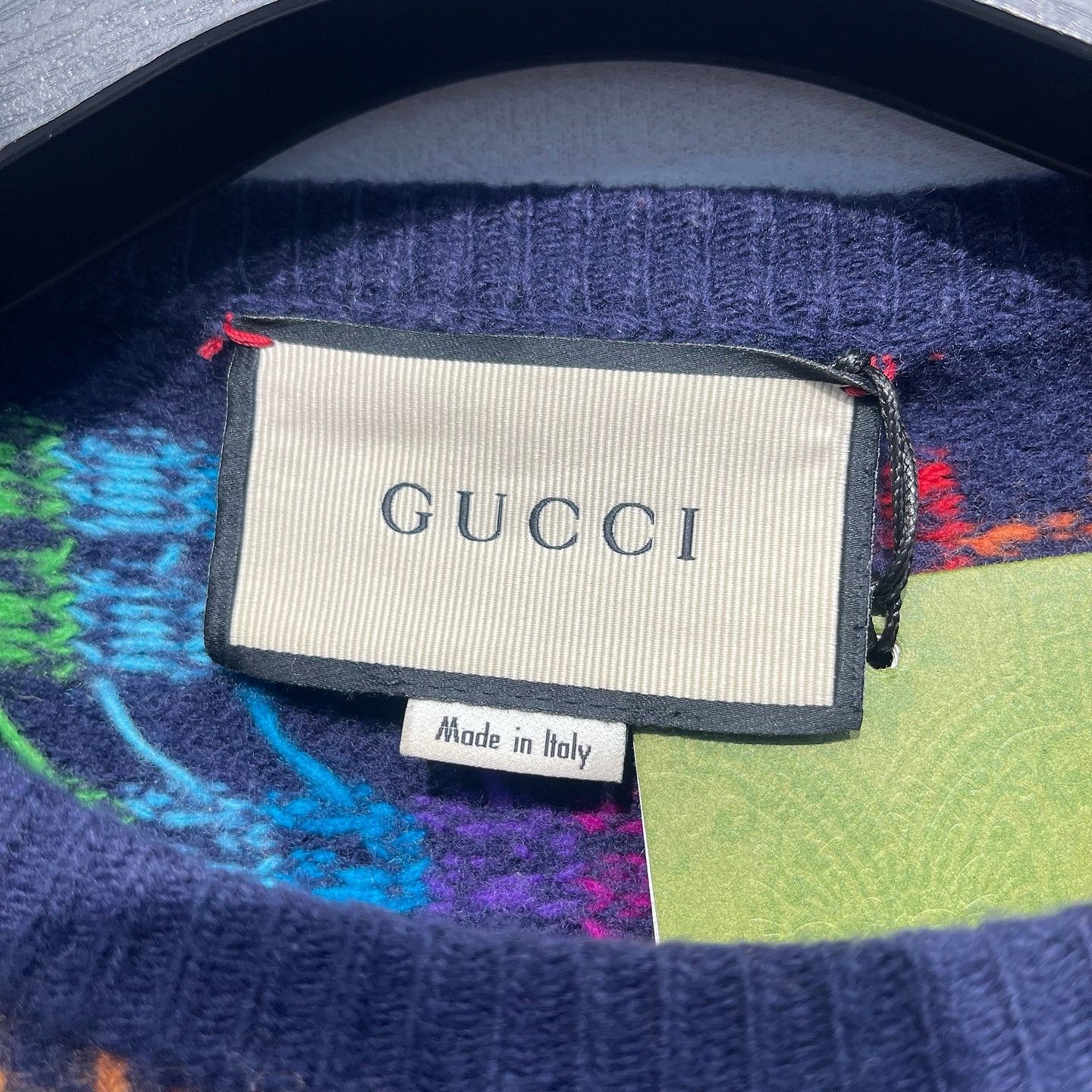 Gucci Gucci Rainbow Hollywood Logo Sweater Size M Size US M / EU 48-50 / 2 - 3 Thumbnail