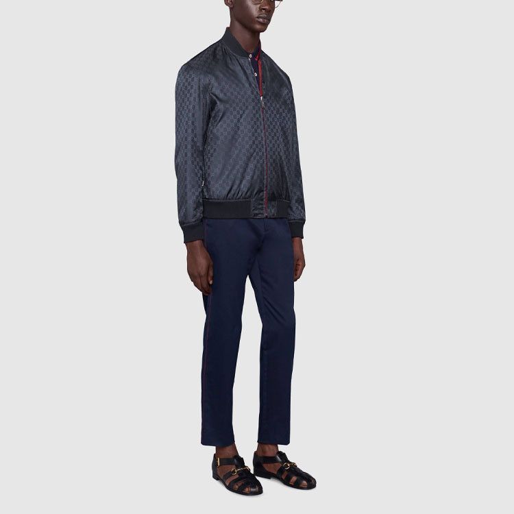 Gucci Gucci Reversible Nylon Bomber Jacket Size 46 Size US S / EU 44-46 / 1 - 13 Thumbnail