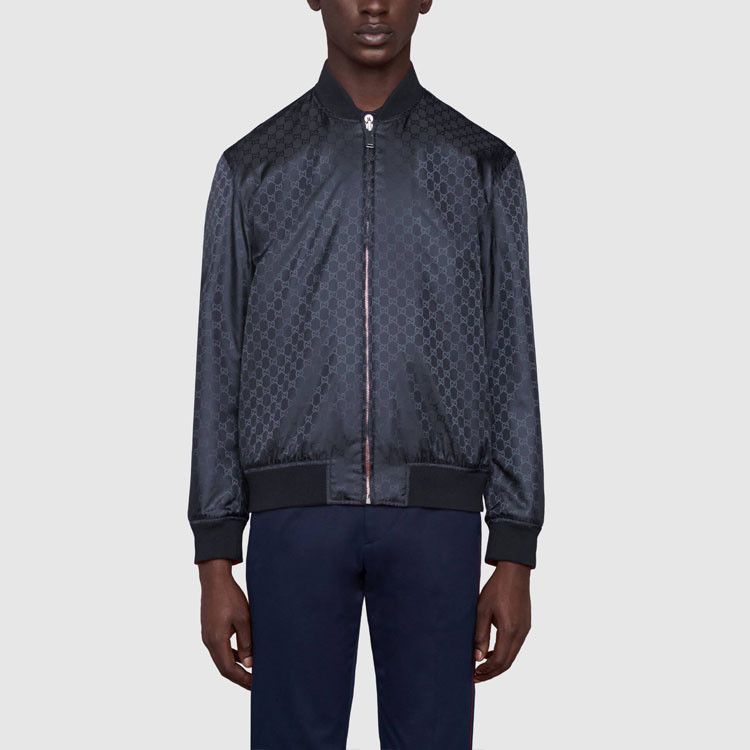 Gucci Gucci Reversible Nylon Bomber Jacket Size 46 Size US S / EU 44-46 / 1 - 11 Thumbnail