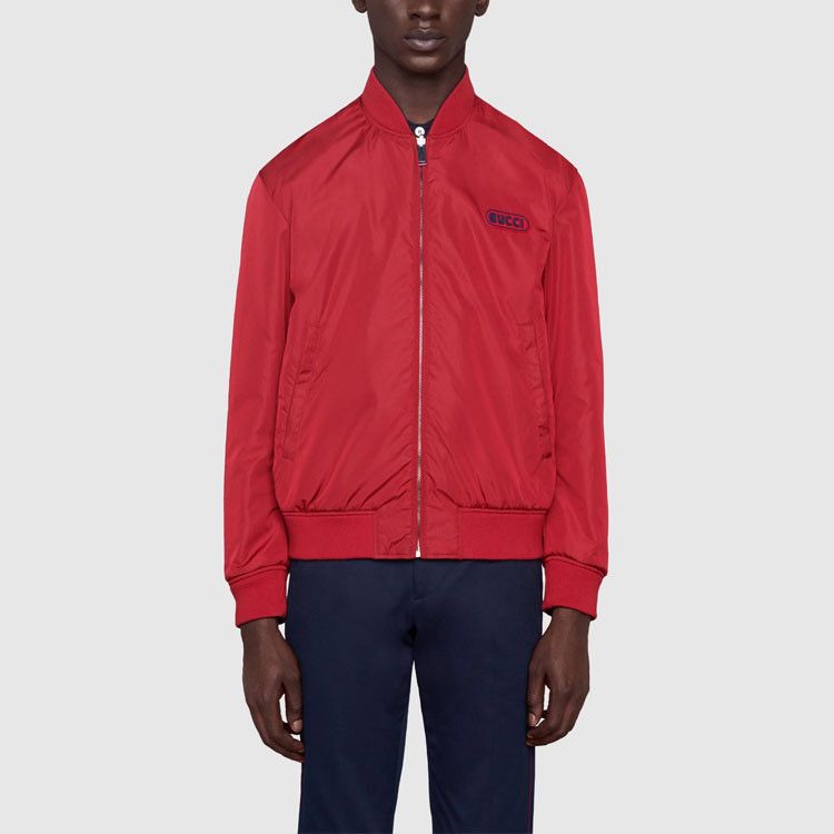 Gucci Gucci Reversible Nylon Bomber Jacket Size 46 Size US S / EU 44-46 / 1 - 9 Thumbnail