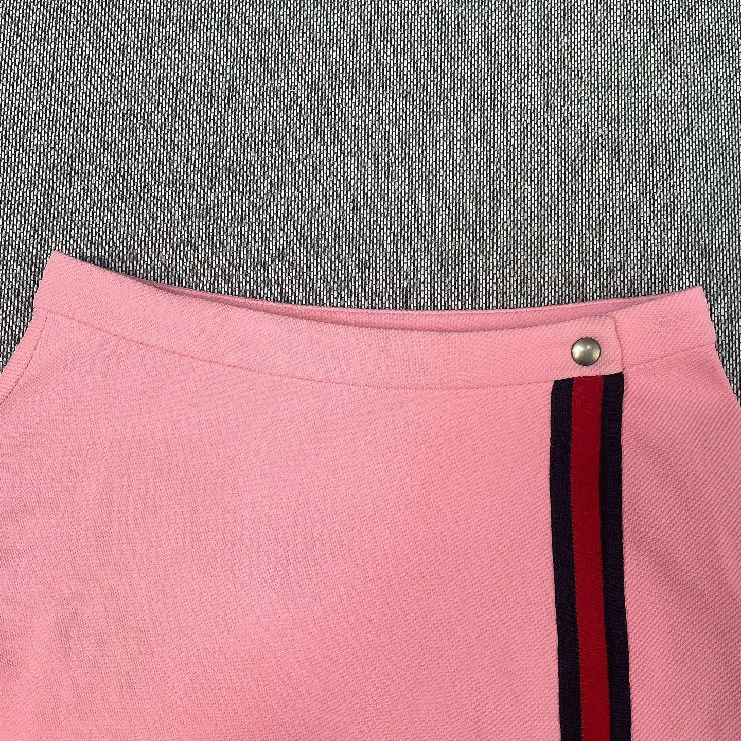 Gucci Gucci Pink Wrap Mini Skirt Size S Size 27" / US 4 / IT 40 - 5 Thumbnail