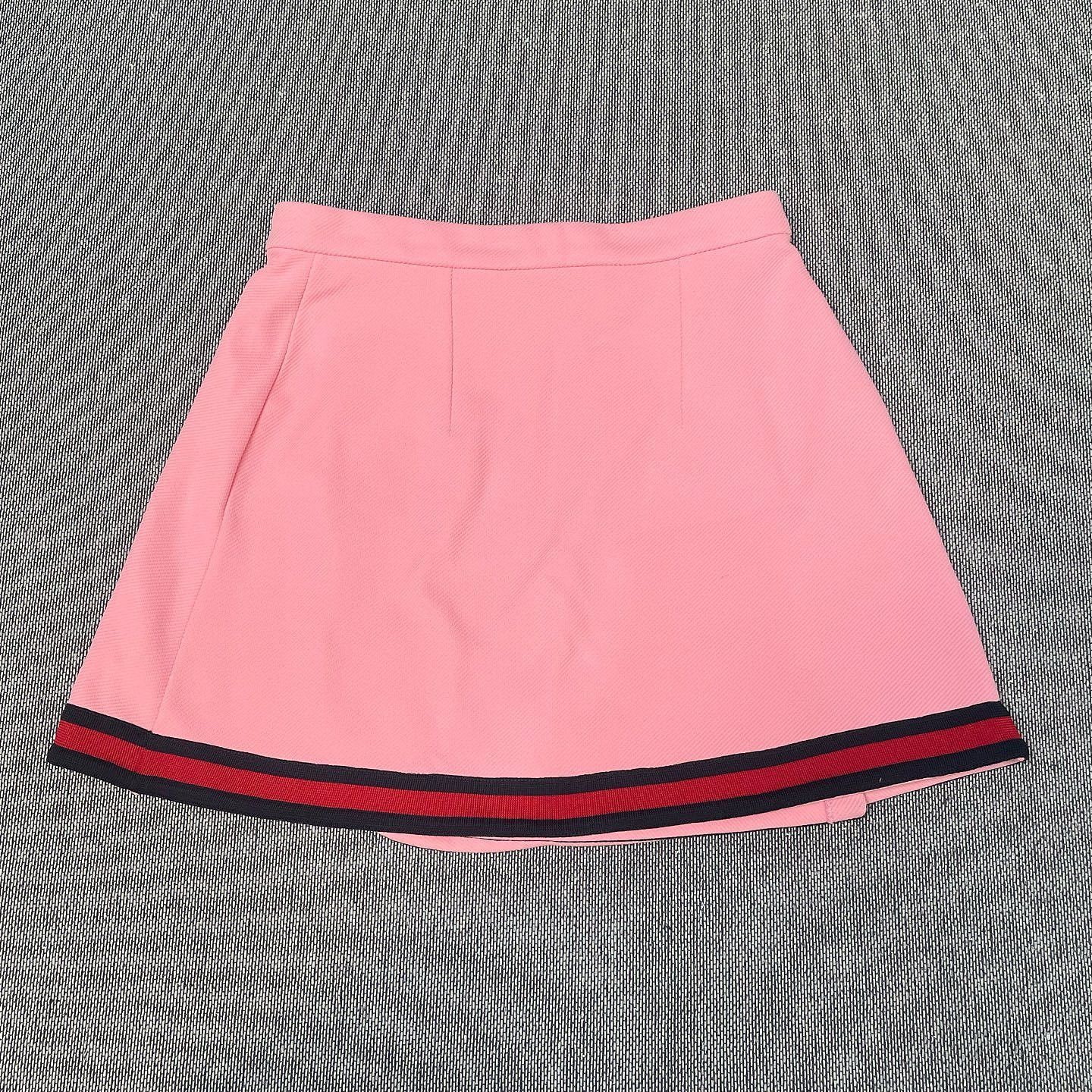 Gucci Gucci Pink Wrap Mini Skirt Size S Size 27" / US 4 / IT 40 - 2 Thumbnail