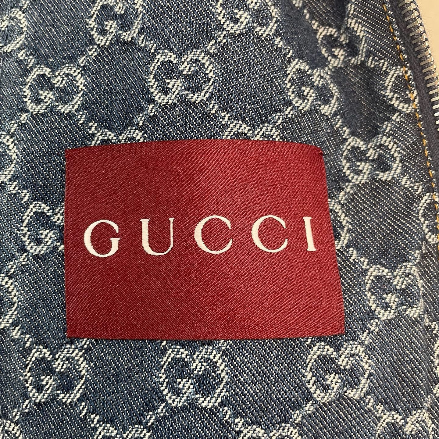 Gucci Gucci Monogram Denim Jacket Size 42 Size M / US 6-8 / IT 42-44 - 3 Thumbnail