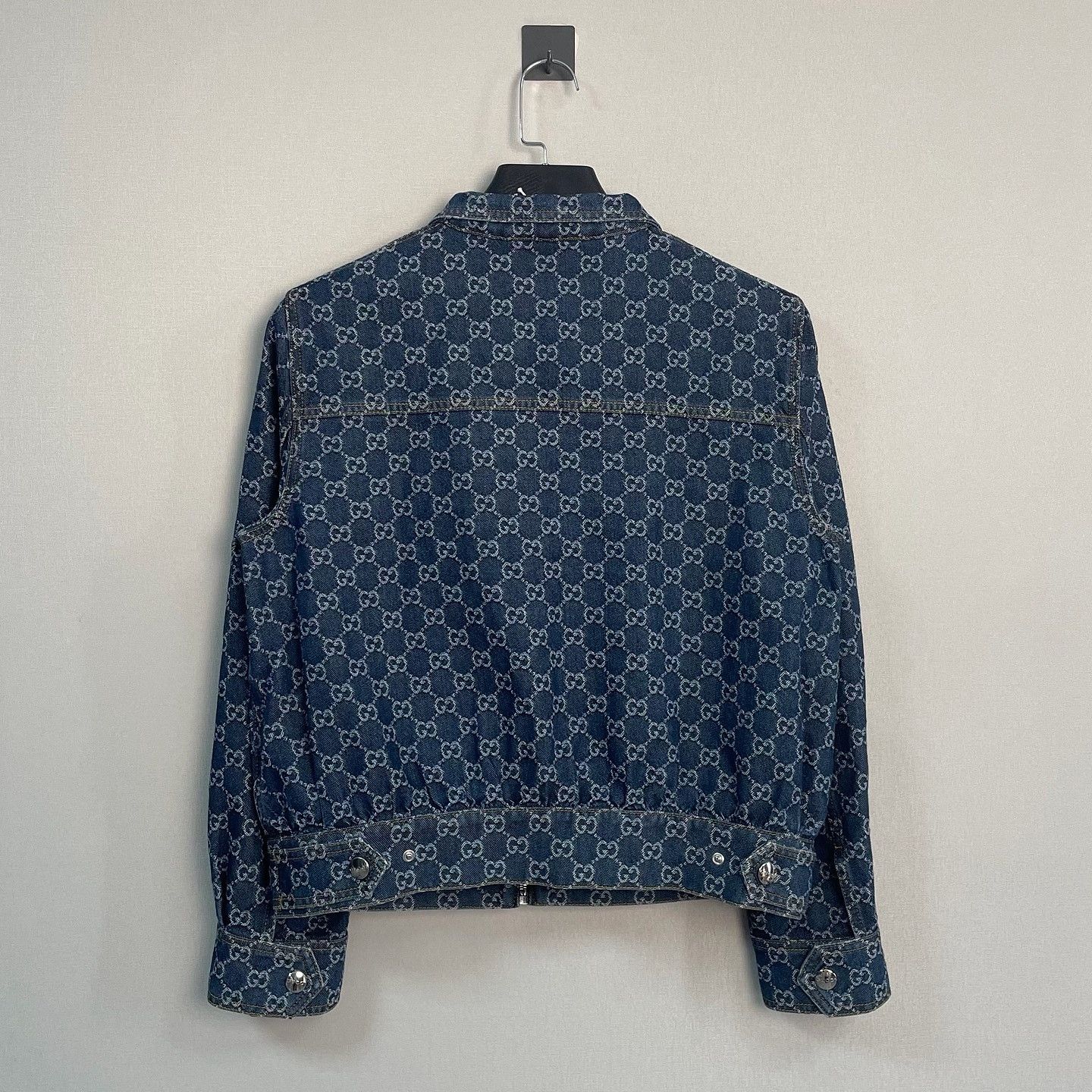 Gucci Gucci Monogram Denim Jacket Size 42 Size M / US 6-8 / IT 42-44 - 2 Thumbnail