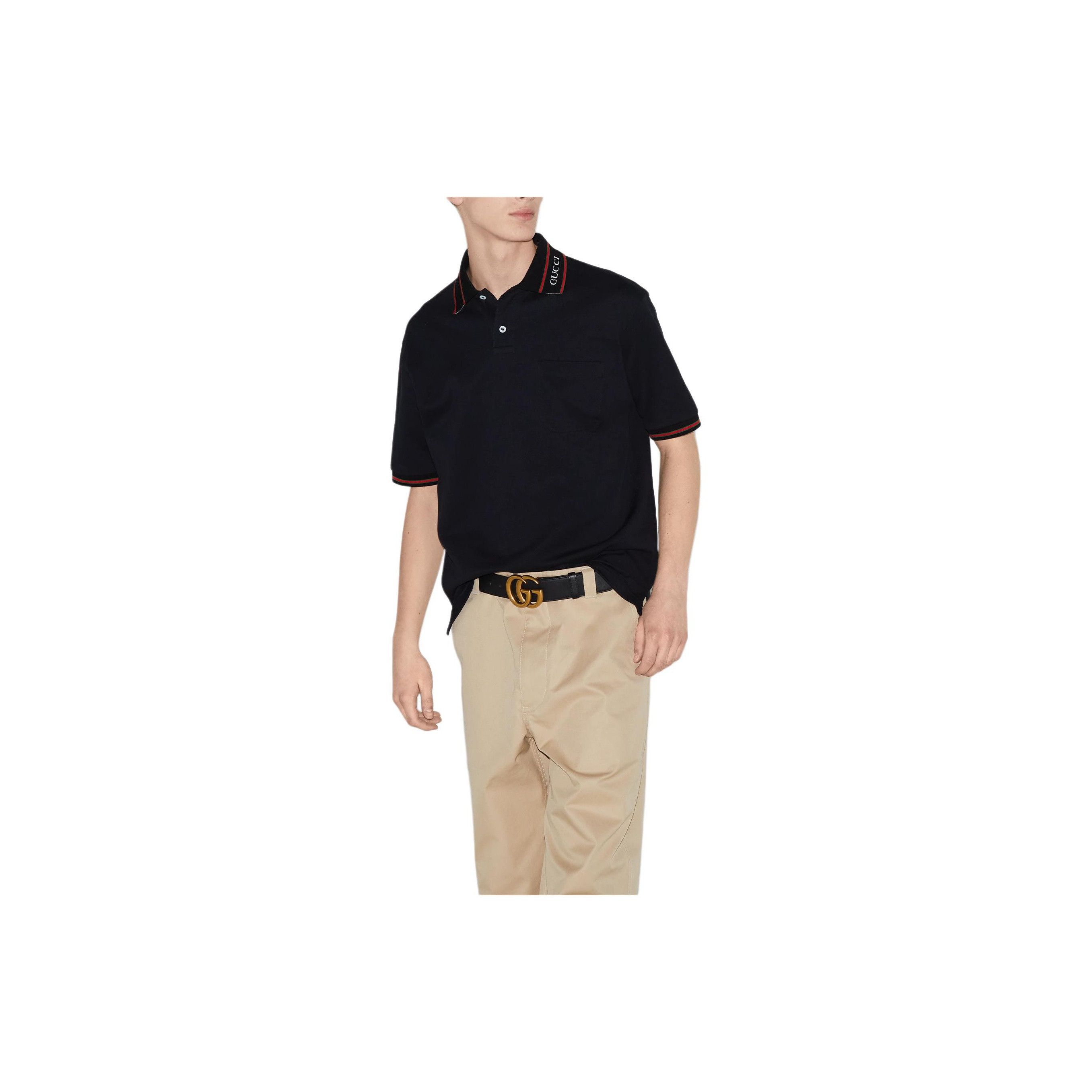 Gucci Gucci Lido Embroidered Polo Shirt M Size US M / EU 48-50 / 2 - 10 Thumbnail